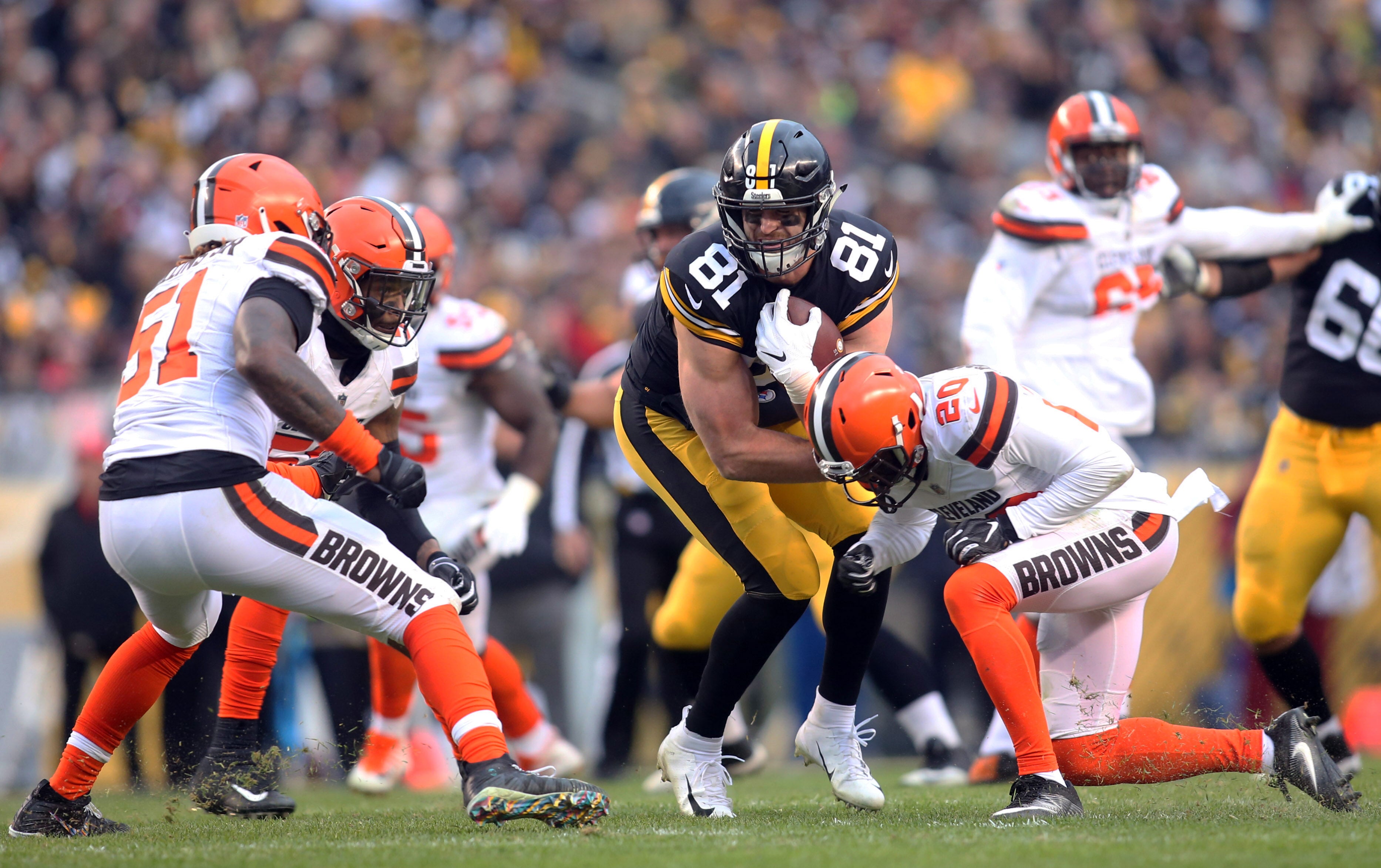 Las Vegas Raiders Pittsburgh Steelers Jesse James