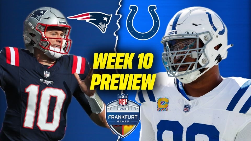 Colts vs Patriots Week 10 preview