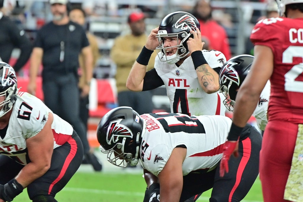 Falcons QB Taylor Heinicke