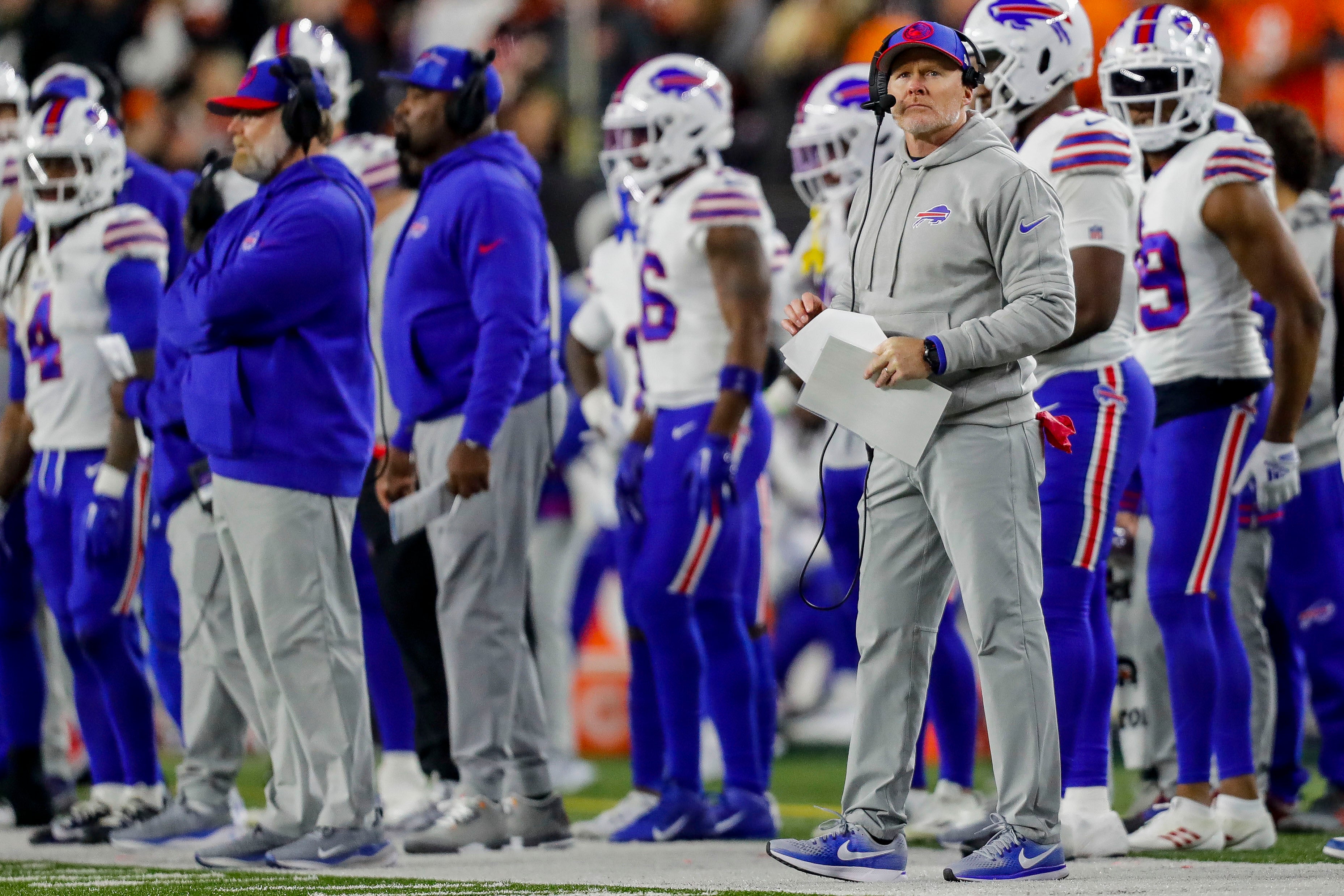 Buffalo Bills head coach Sean McDermott