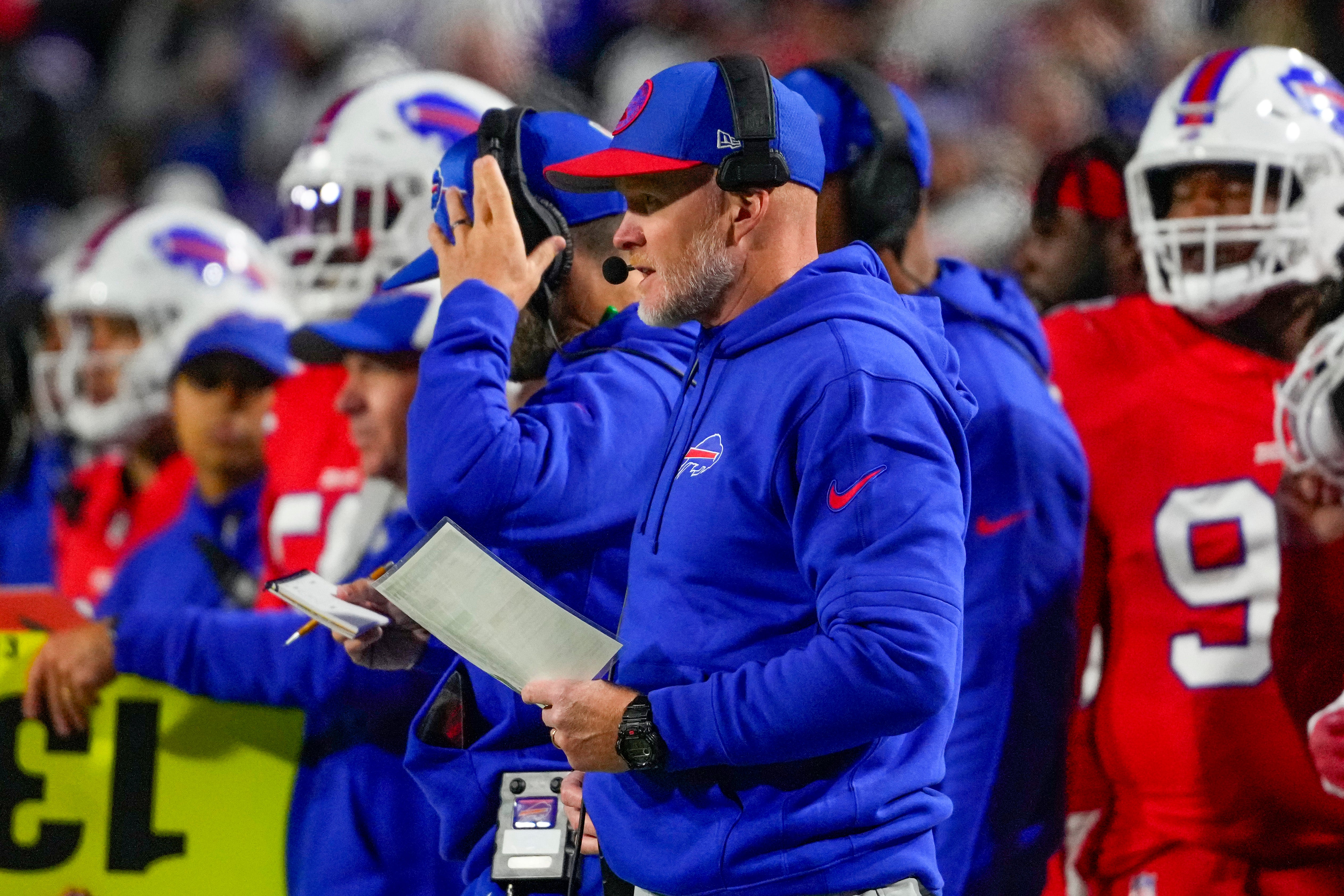 Buffalo Bills head coach Sean McDermott