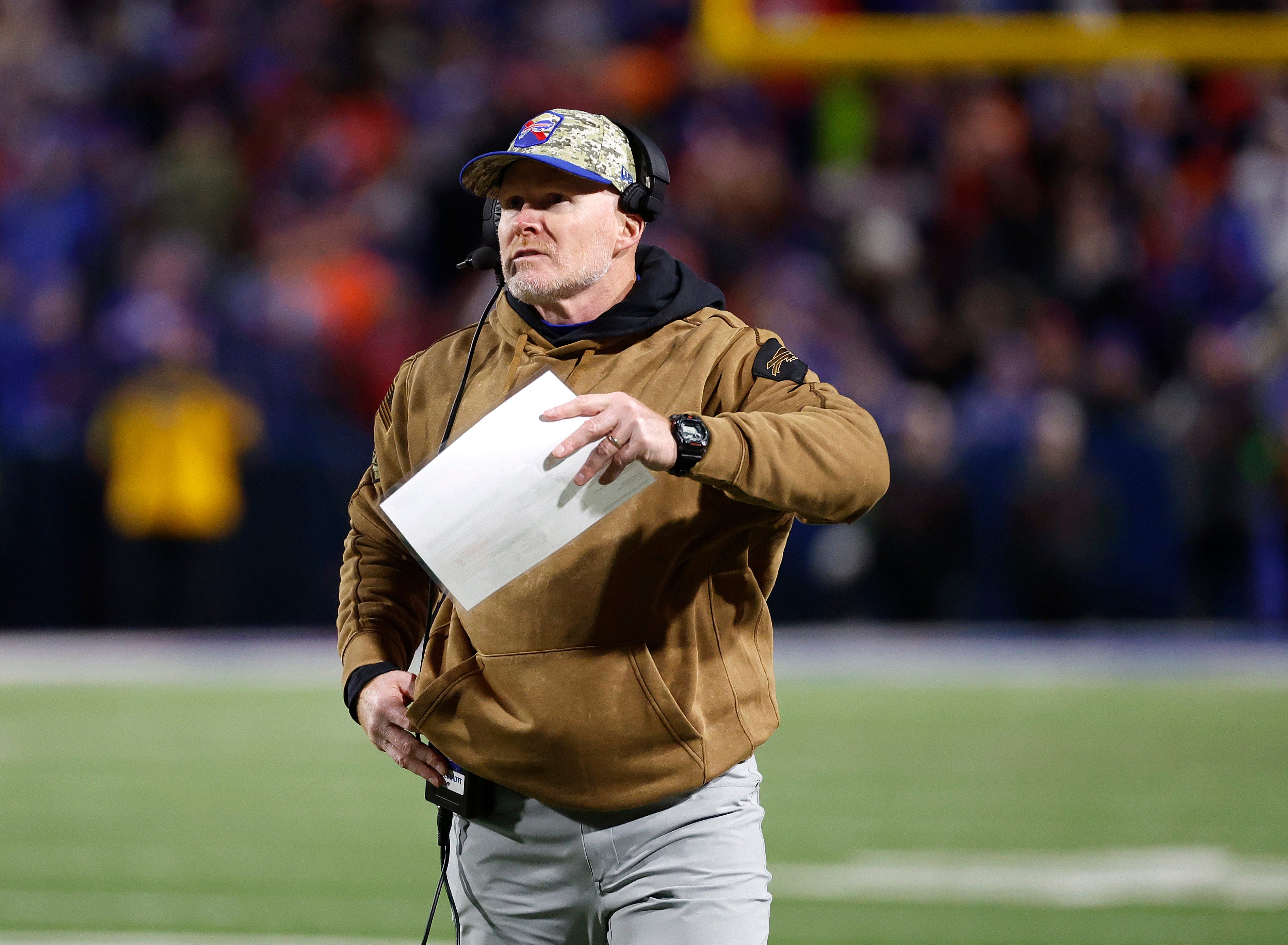 Buffalo Bills head coach Sean McDermott