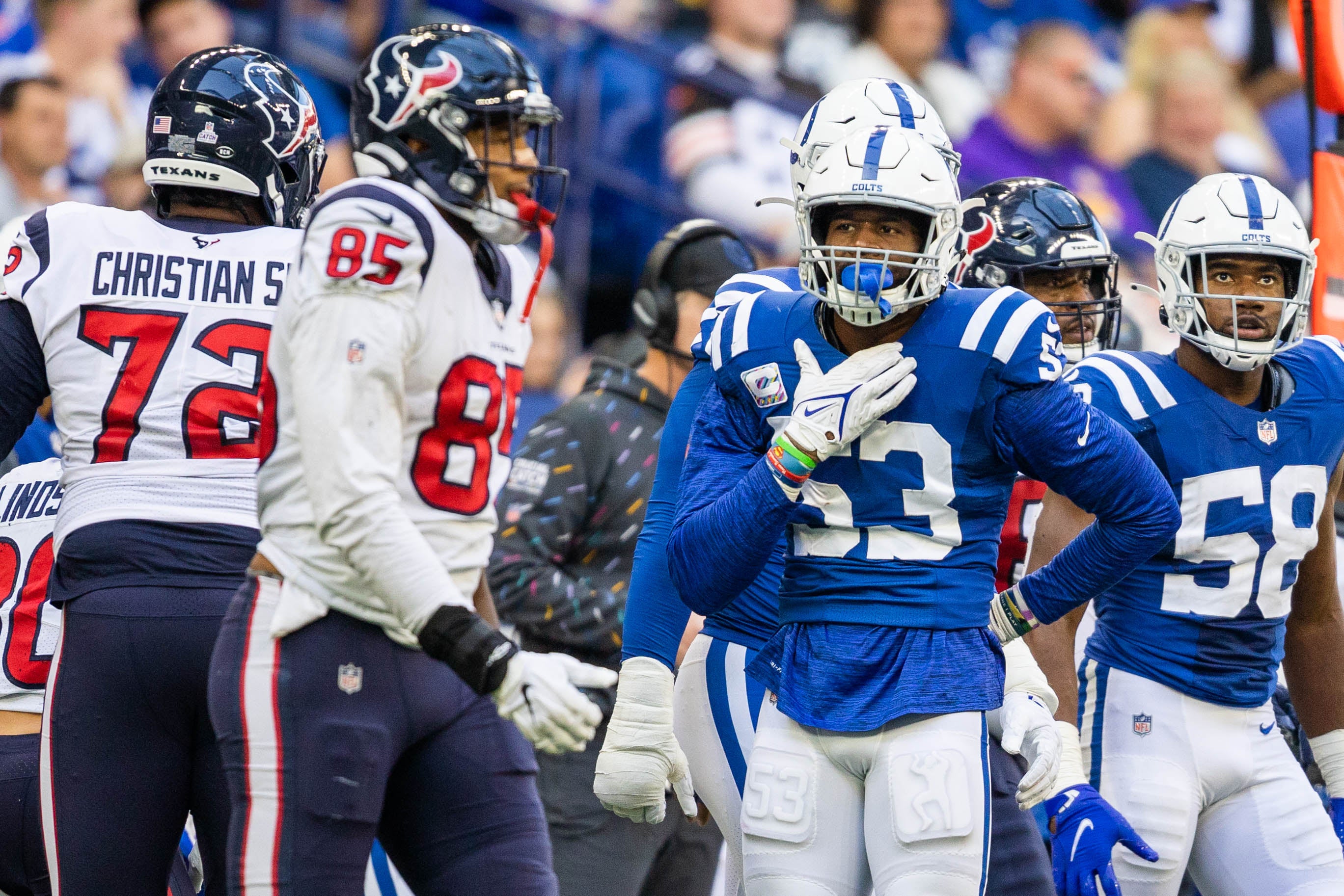 Houston texans Indianapolis Colts Darius Leonard