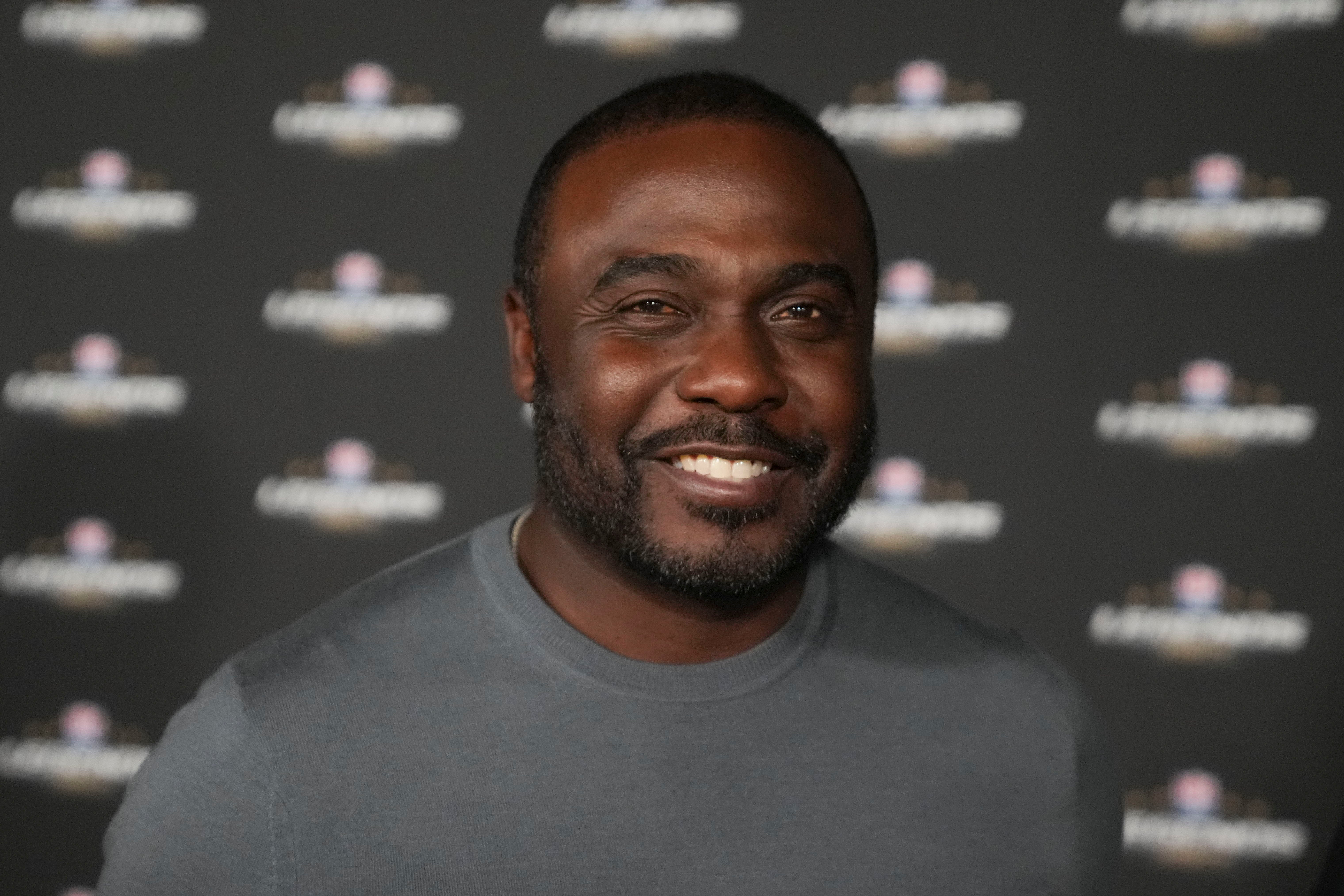 Feb 11, 2022; Los Angeles, CA, USA; NFL former player Marshall Faulk during the NFL Alumni Legends Party Presented by USA TODAY NETWORK Ventures at Avalon Hollywood.
