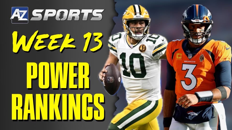 A to Z Sports Week 13 NFL Power Rankings