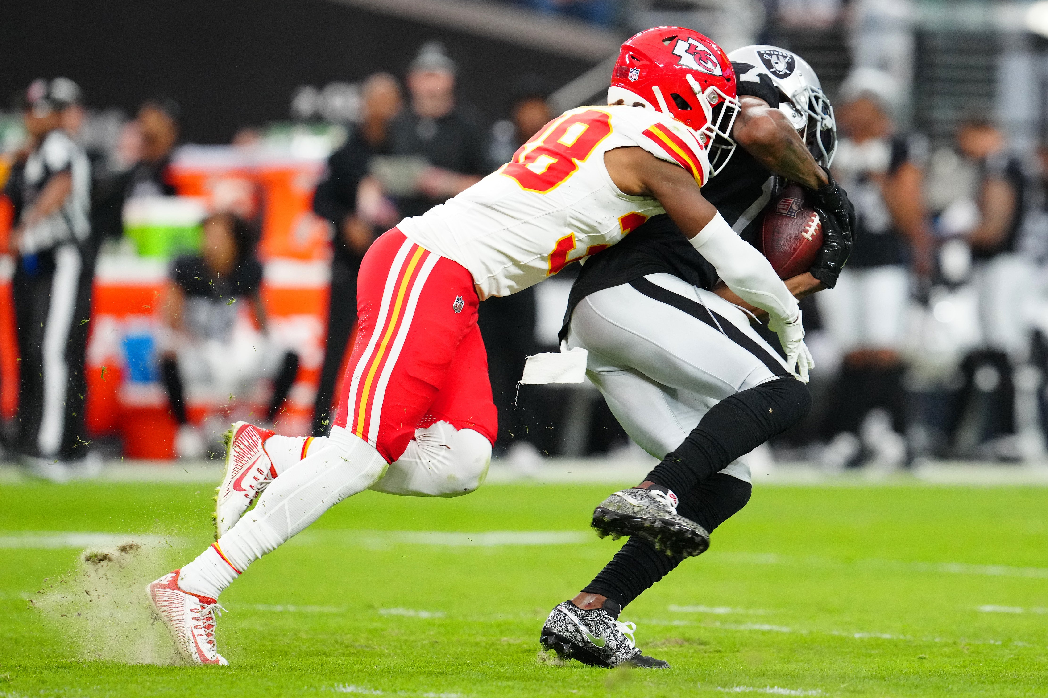 Las Vegas Raiders Kansas City Chiefs Davante Adams L'Jarius Sneed