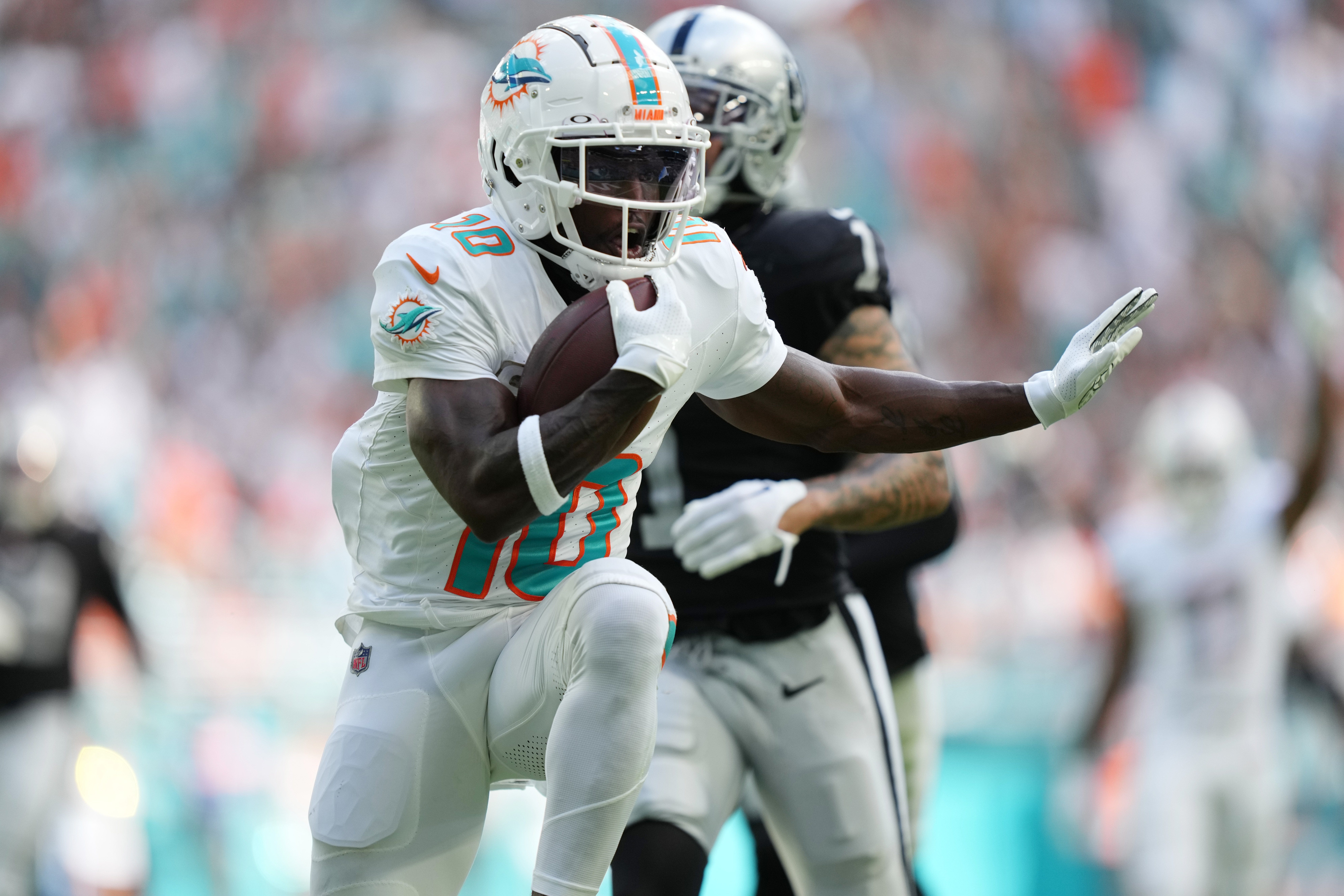 Miami Dolphins Tyreek Hill Kansas City Chiefs