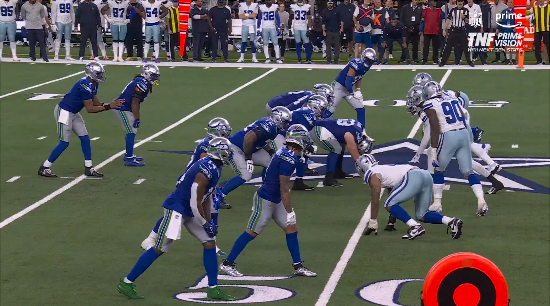 Dallas Cowboys edge rusher Micah Parsons makes the big play at the end of the game against the Seattle Seahawks.