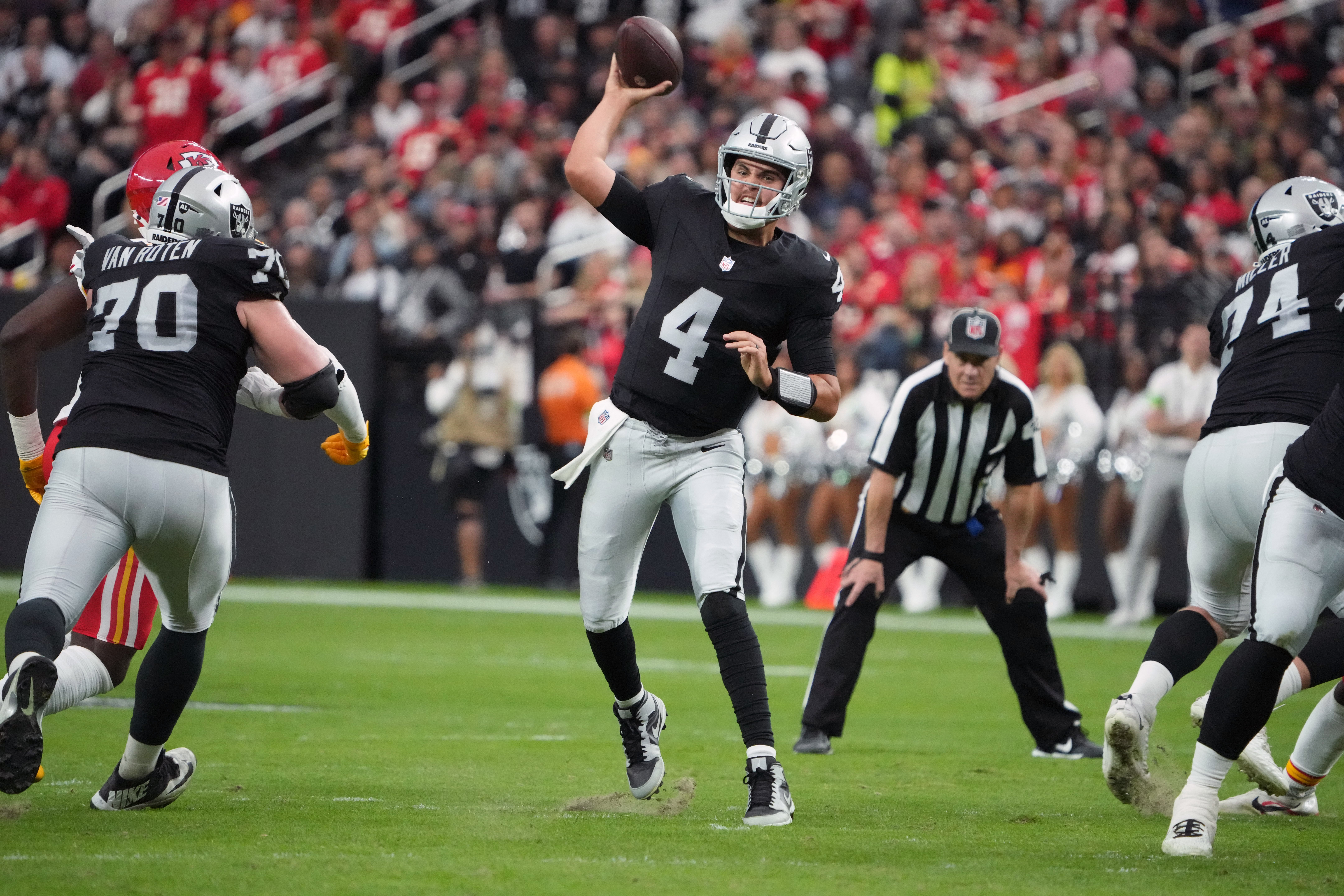 Las Vegas raiders Aidan O'Connell