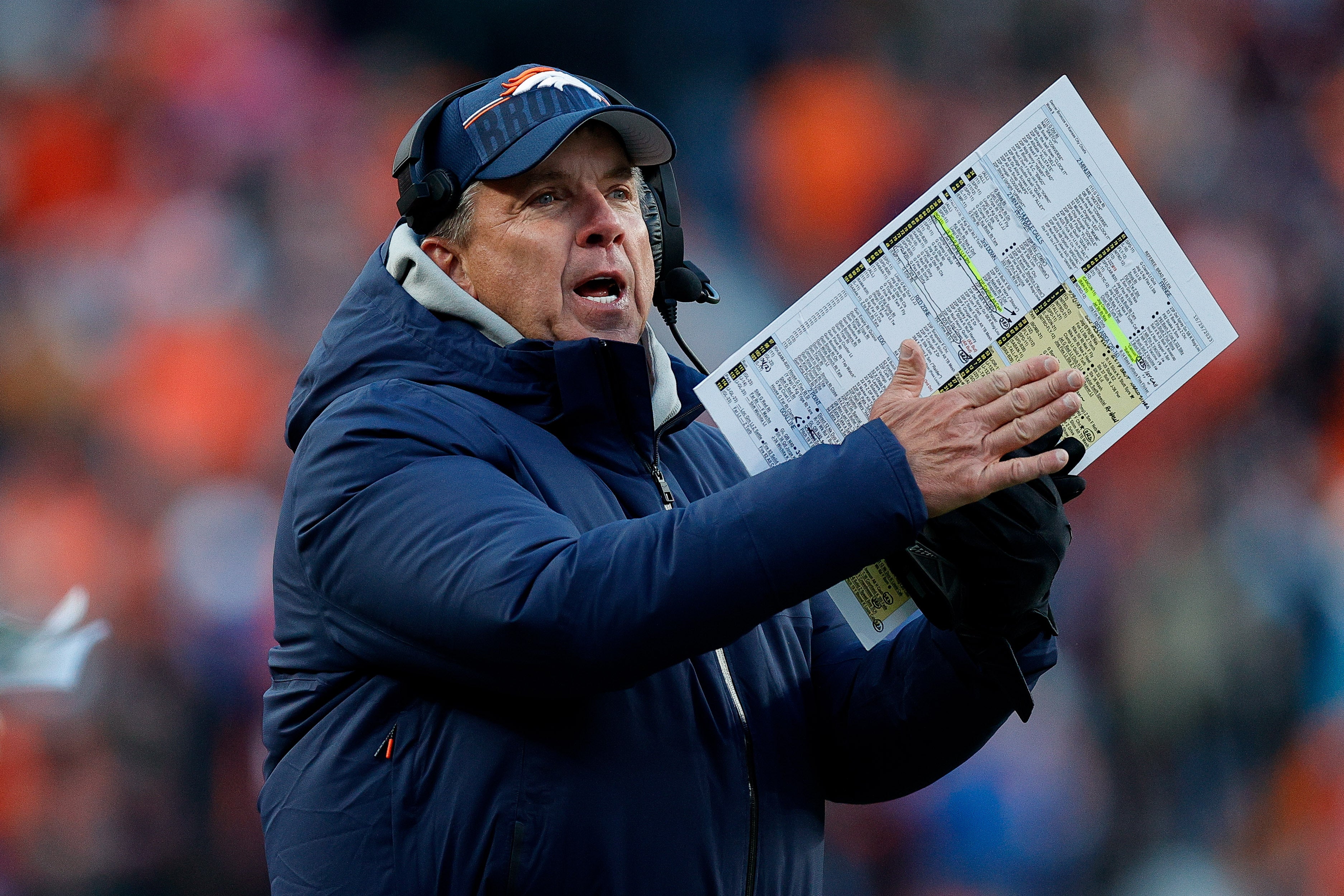 Denver Broncos Sean Payton