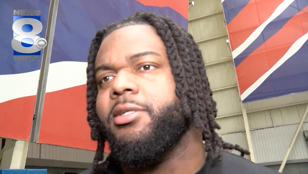 Jordan Phillips interview with WROC-TV