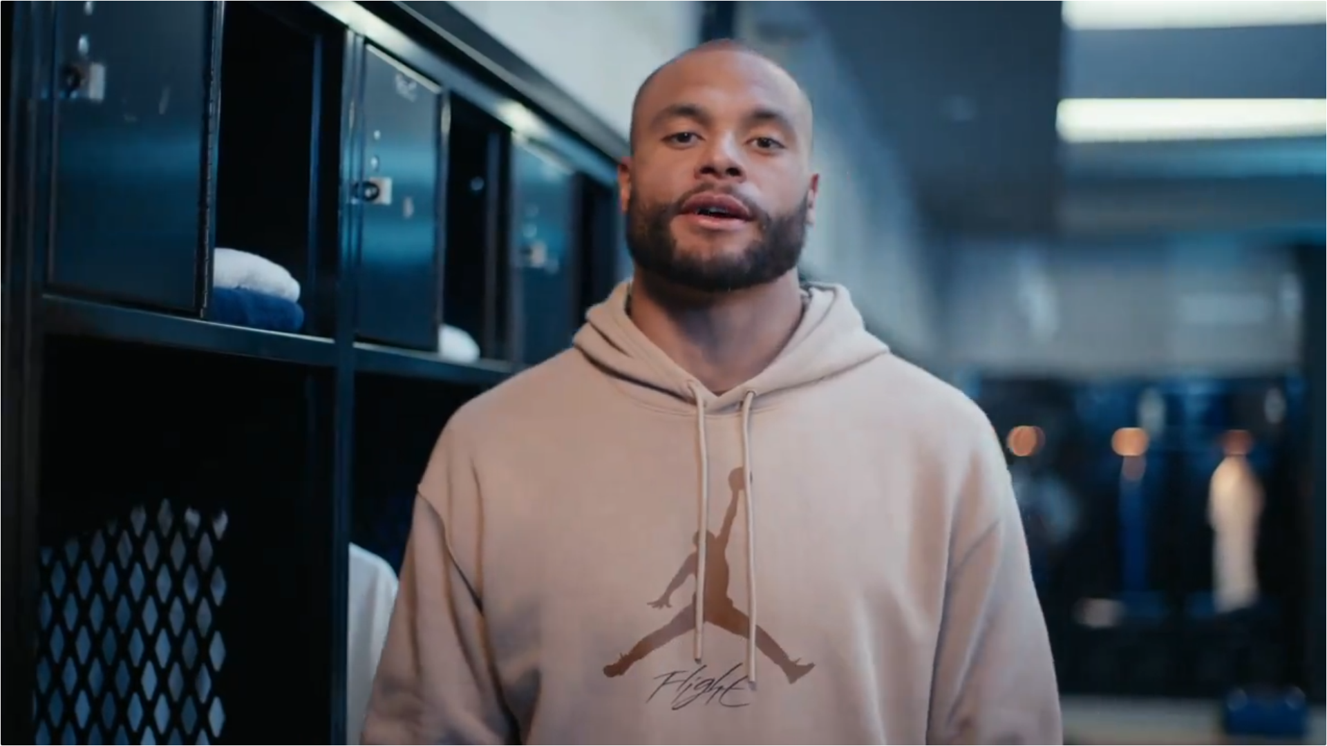 Dallas Cowboys QB Dak Prescott stars in Lead From Behind commercial.