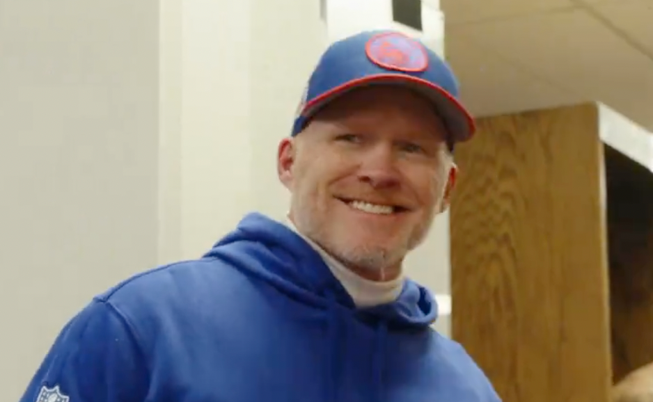 Sean McDermott gives speech in locker room after win over Chiefs
