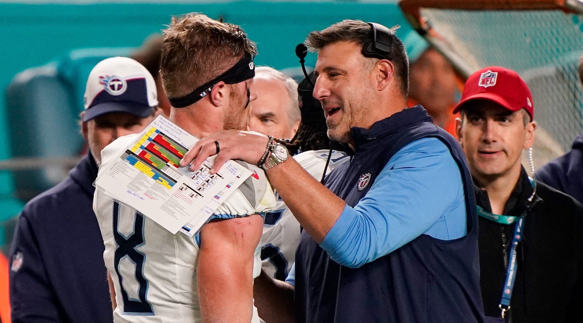 Mike Vrabel, Will Levis