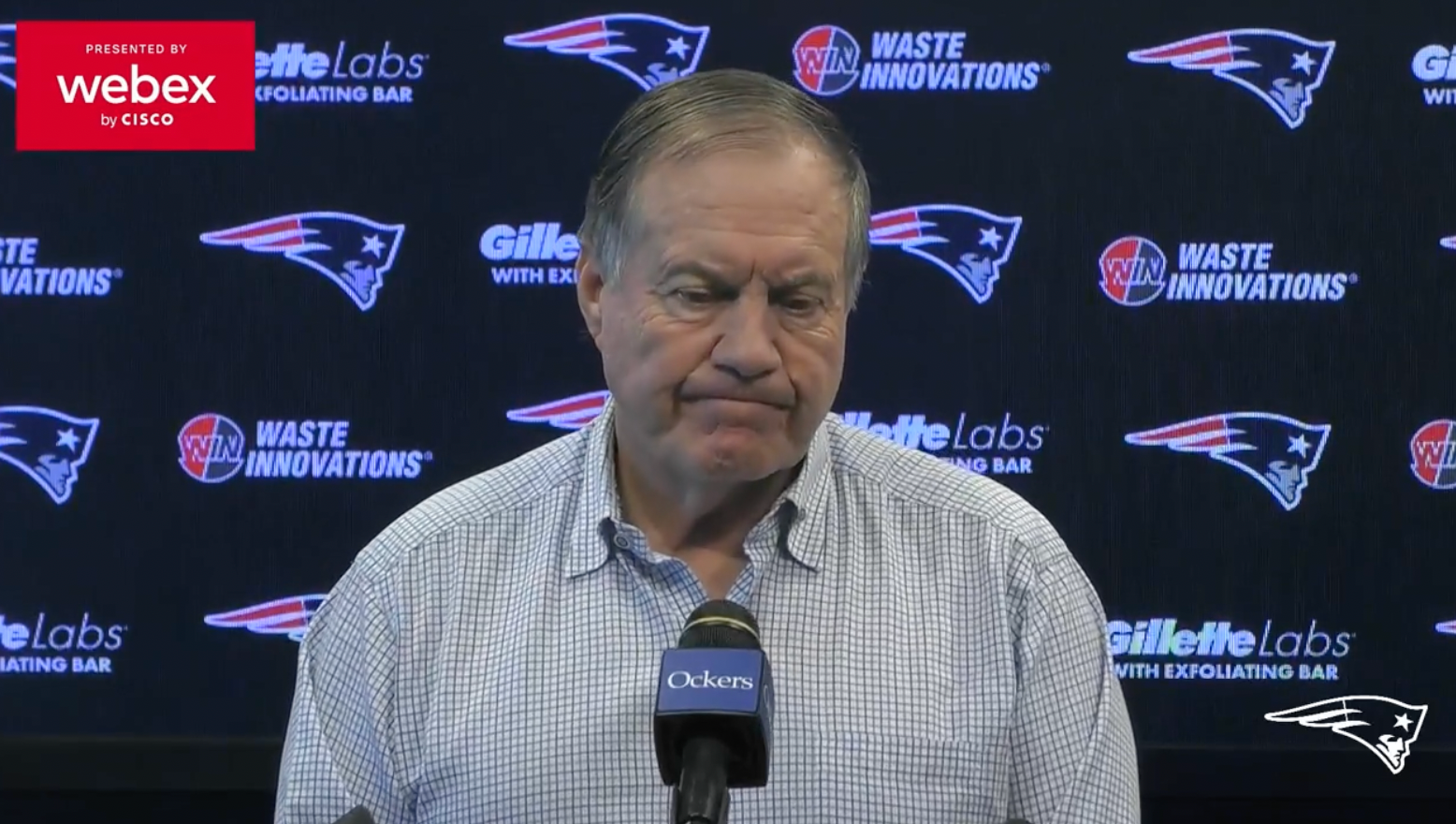 Bill Belichick press conference on Wednesday morning