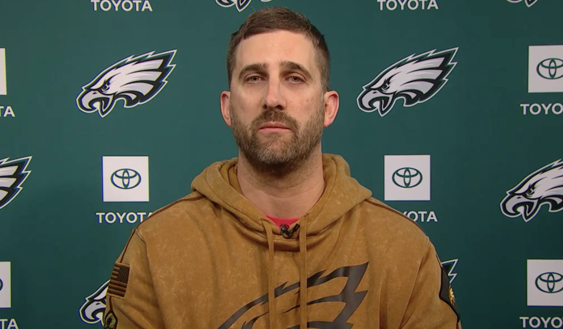 Eagles head coach Nick Sirianni addresses media ahead of Week 15 vs. Seattle Seahawks