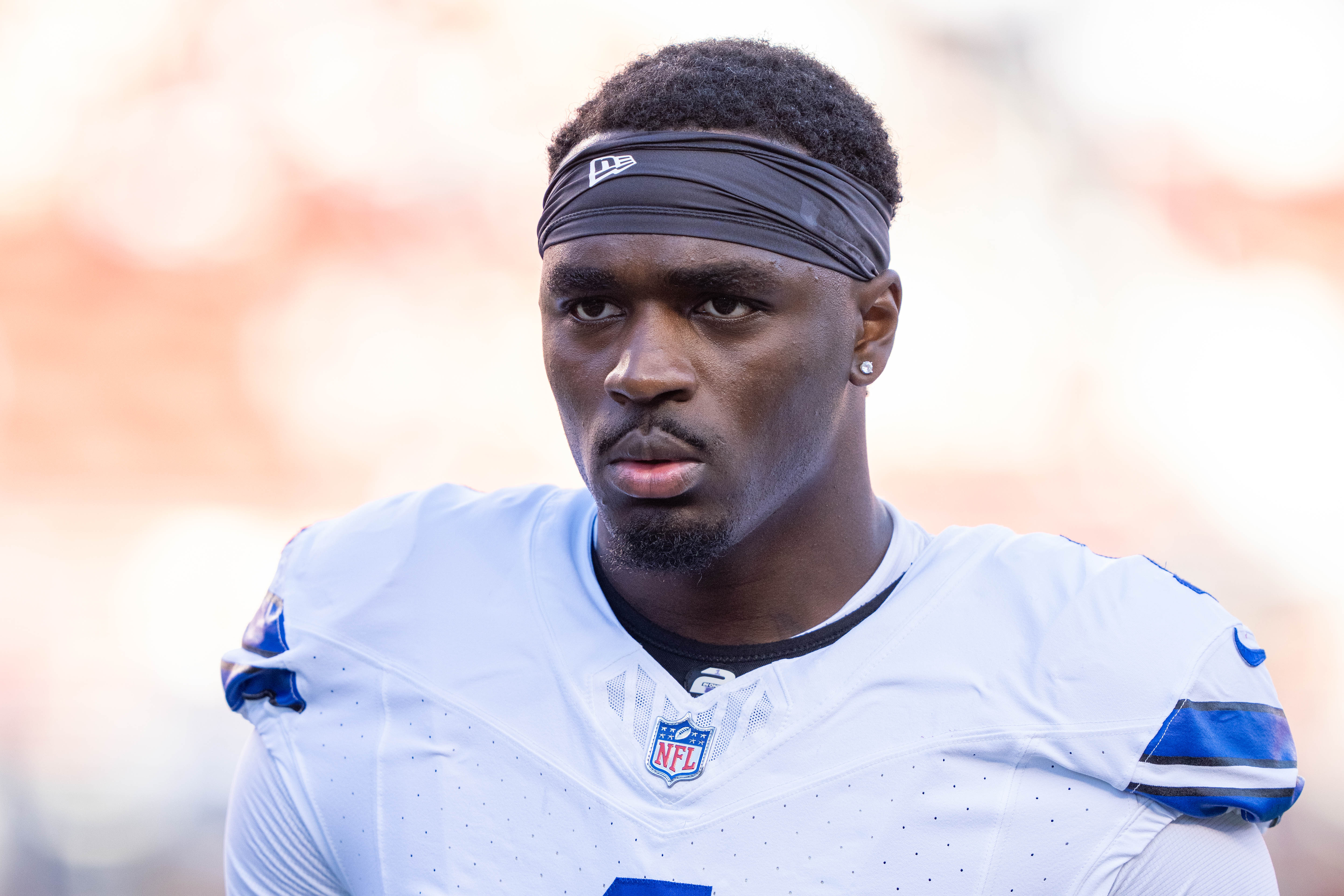 Dallas Cowboys safety Jayron Kearse (1) before the game against the San Francisco 49ers at Levi's Stadium.