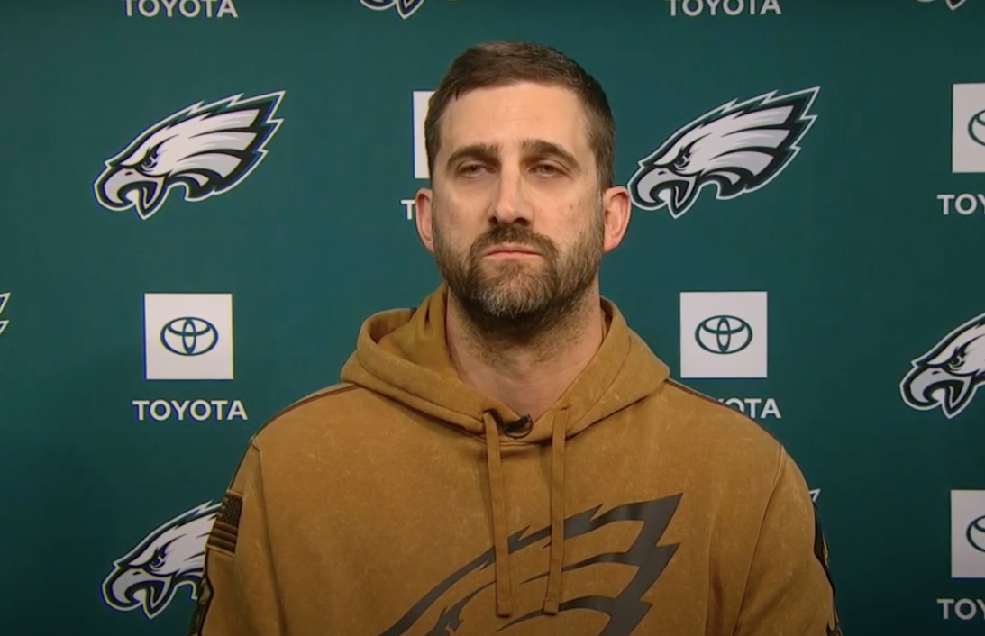 Eagles head coach Nick Sirianni addresses the media following loss to Seattle Seahawks.