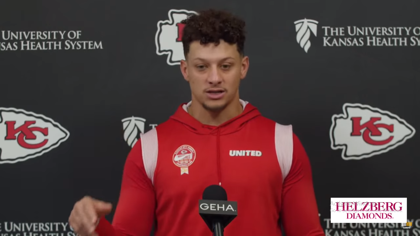 Kansas City Chiefs Patrick Mahomes
