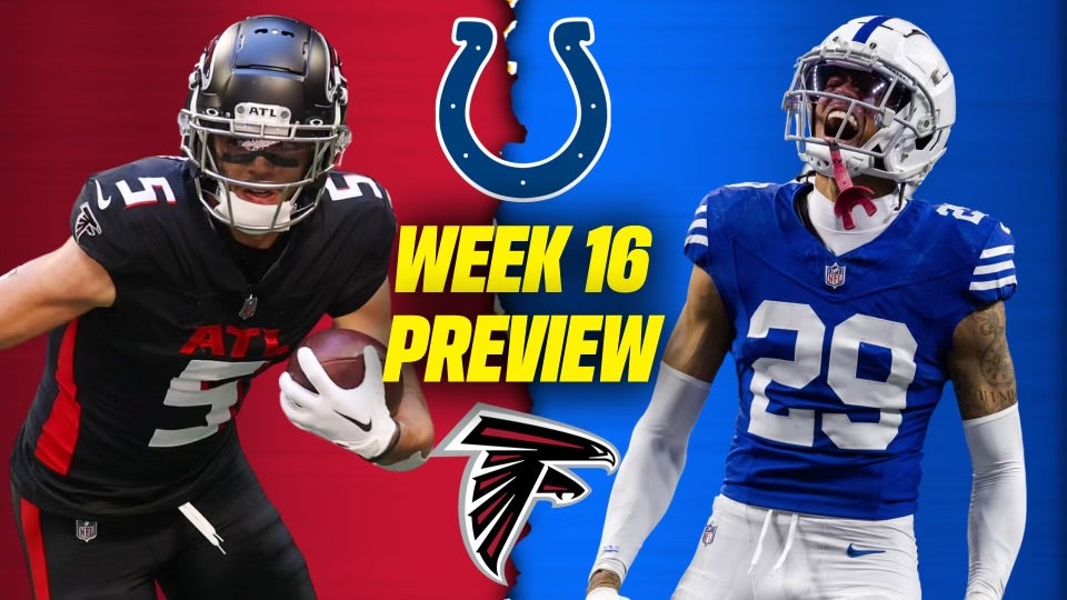 Colts Vs Falcons Week 16 preview