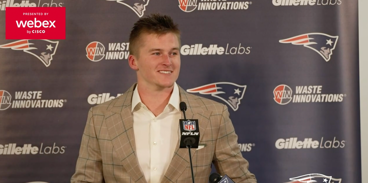 Bailey Zappe postgame press conference