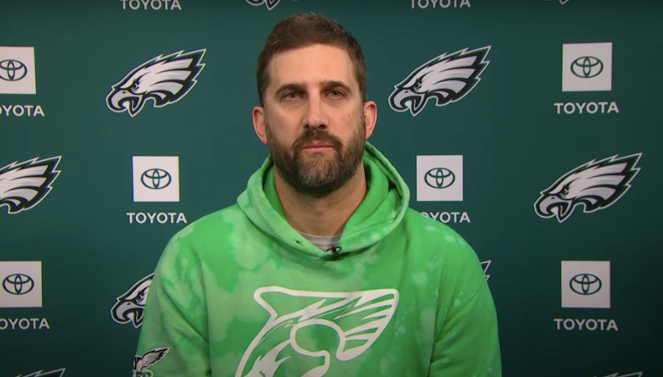 Philadelphia Eagles head coach Nick Sirianni addresses the media on Tuesday following the team's Week 16 win over the New York Giants.
