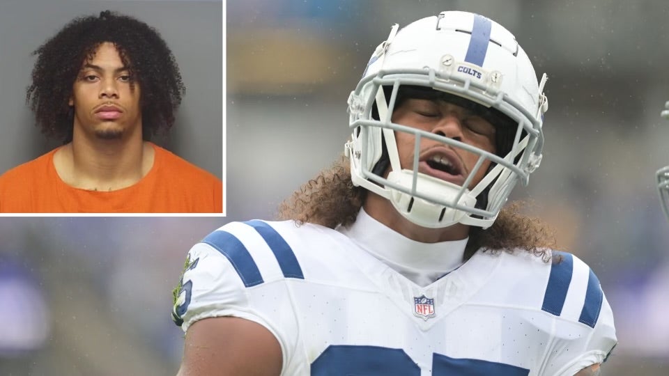 Colts TE Andrew Ogletree arrested