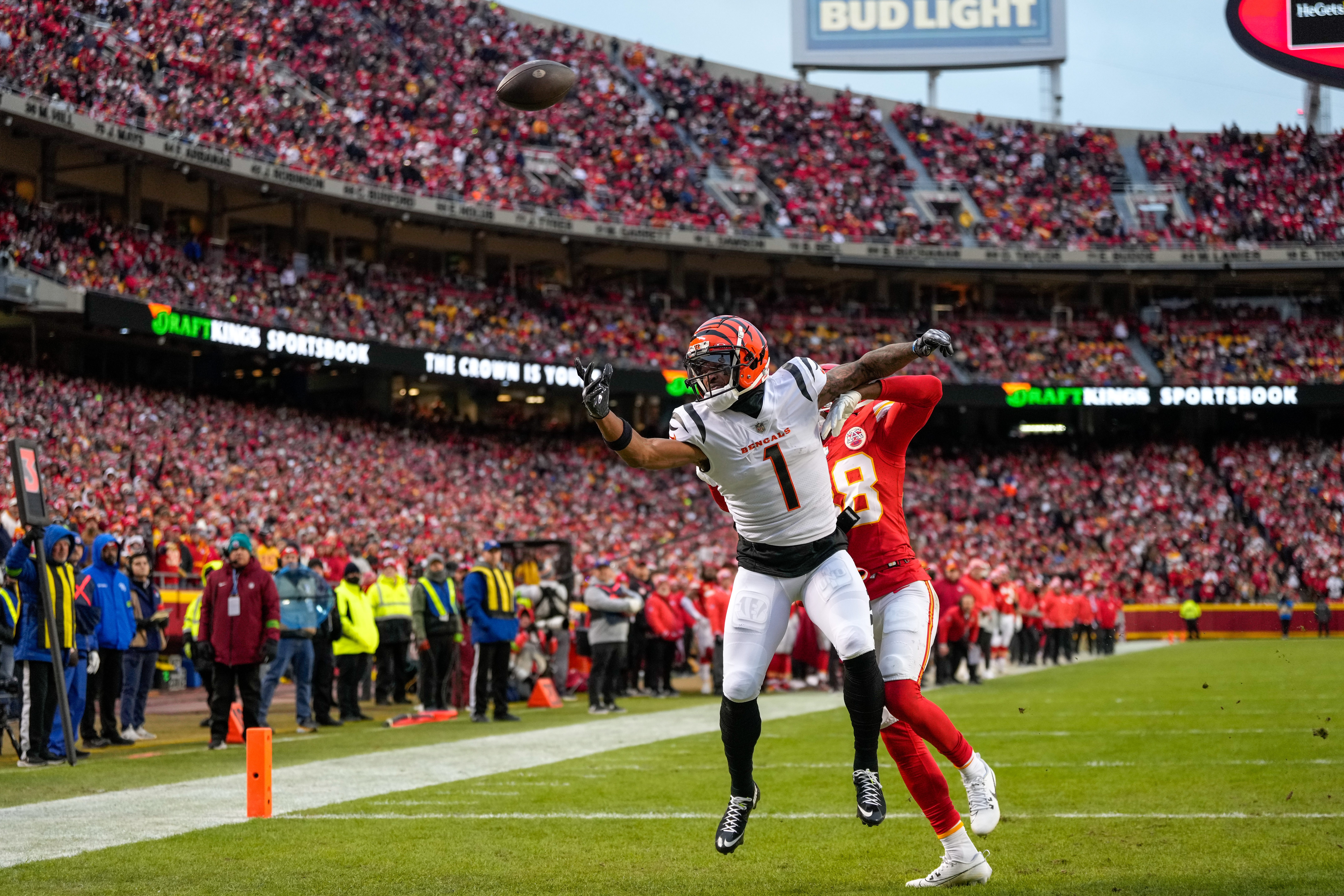 Ja'Marr Chase Cincinnati Bengals Kansas City Chiefs