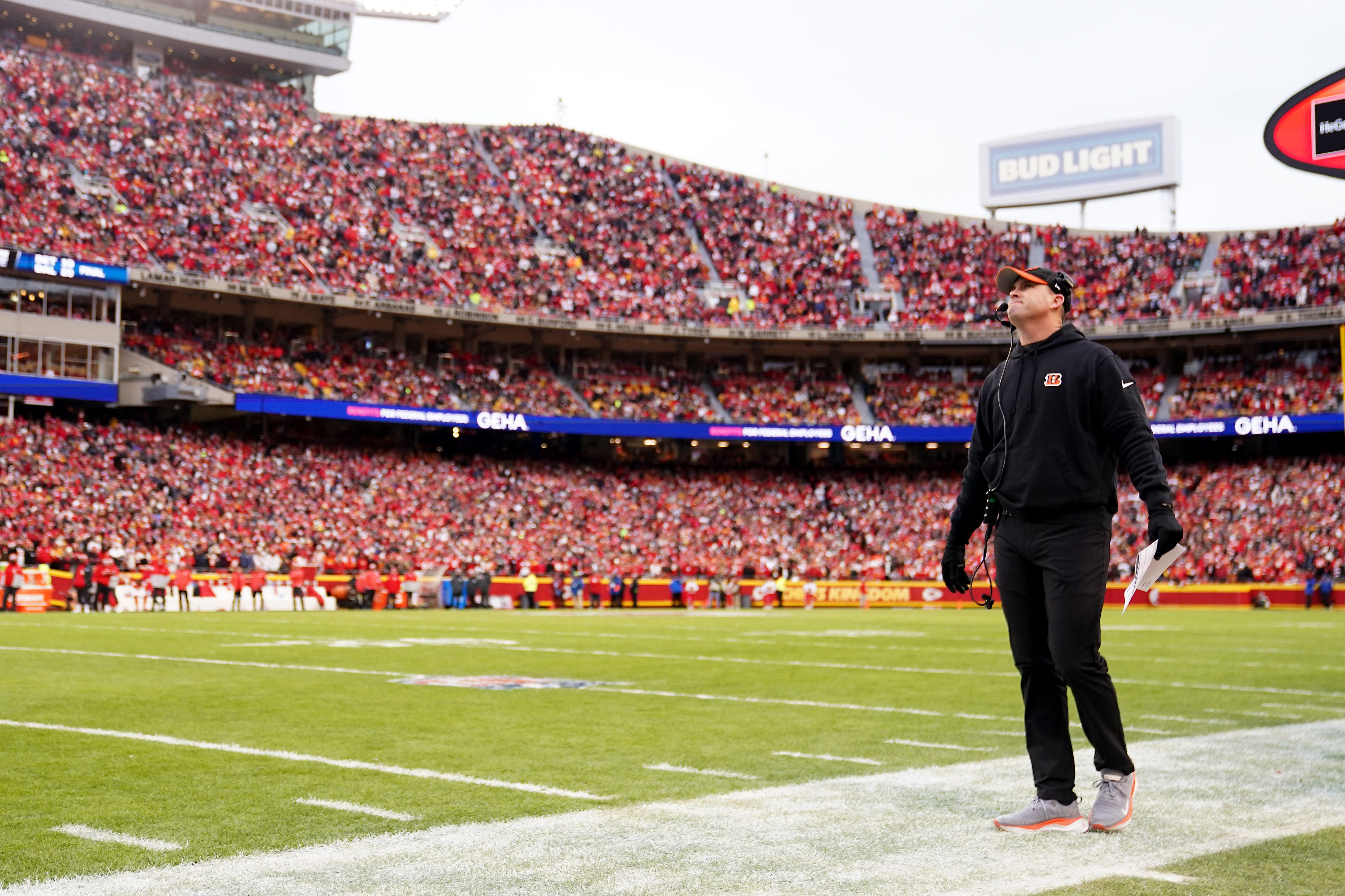 Zac Taylor Cincinnati Bengals Kansas City Chiefs