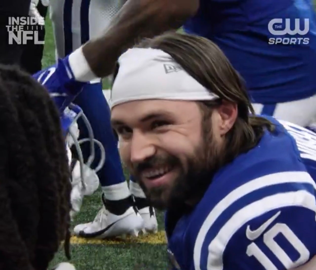 Clip posted by the NFL from Inside the NFL show on CW