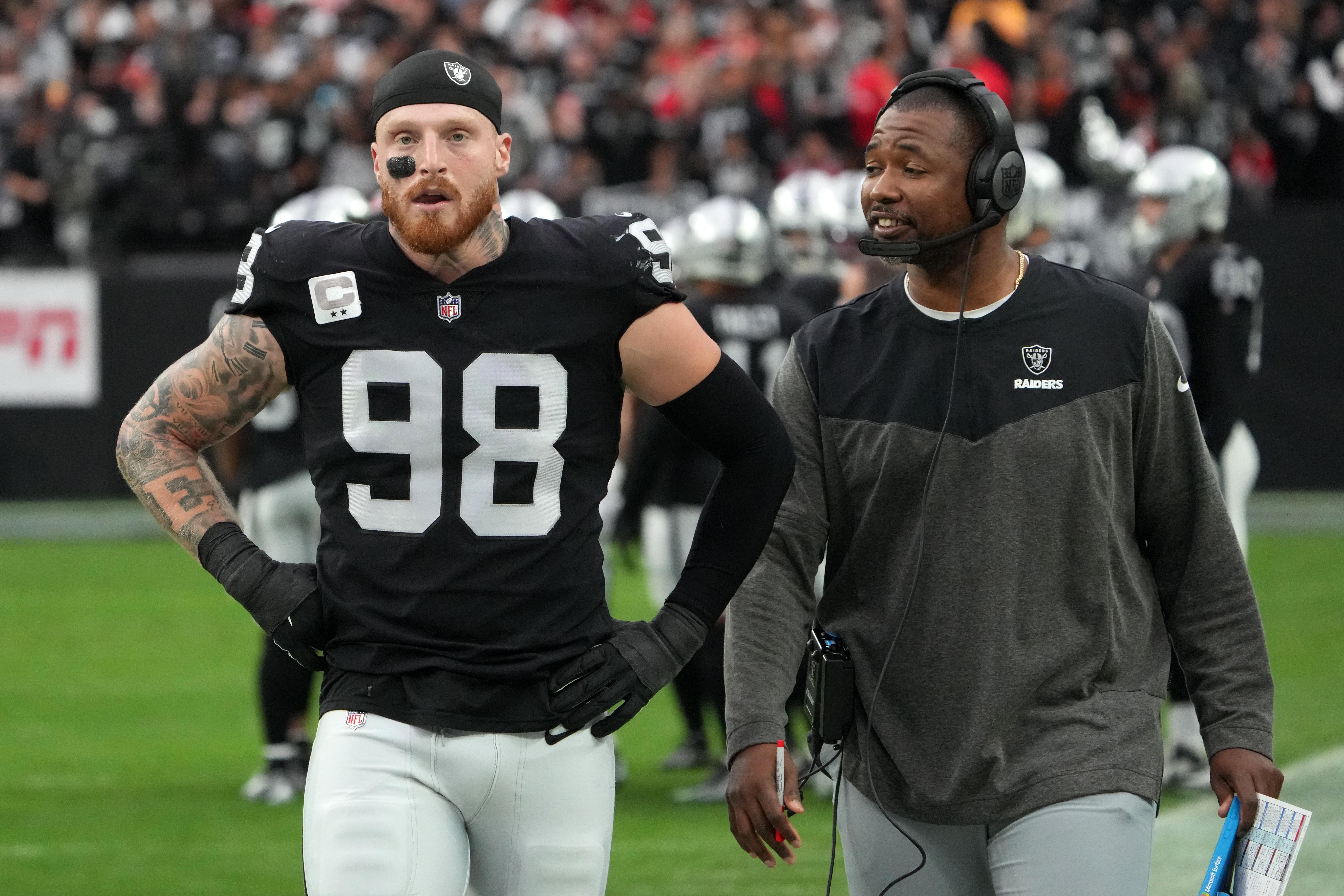 Las Vegas Raiders Maxx Crosby patrick Graham