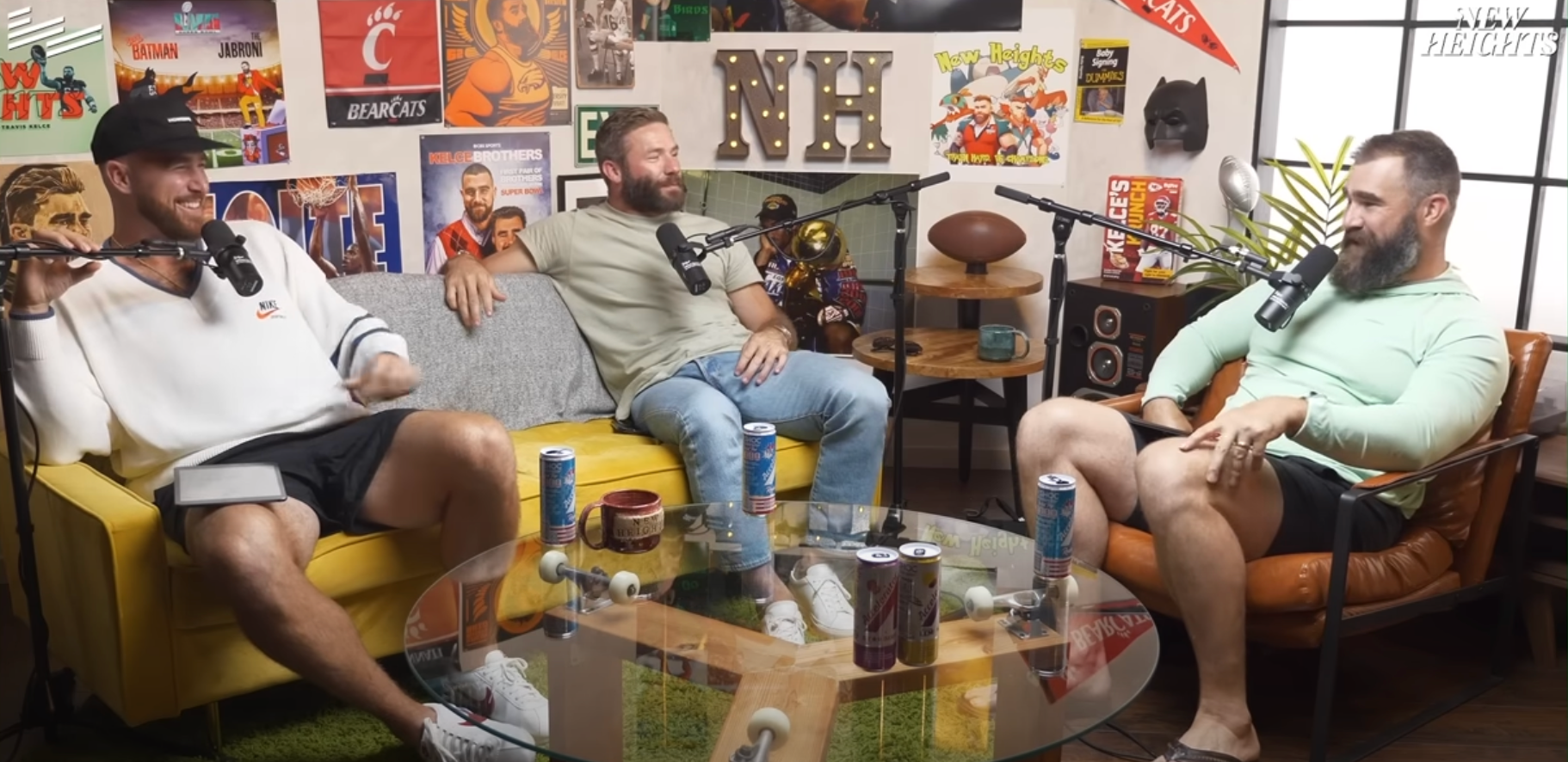 Jason and Travis Kelce have Julian Edelman join them on their New Heights podcast