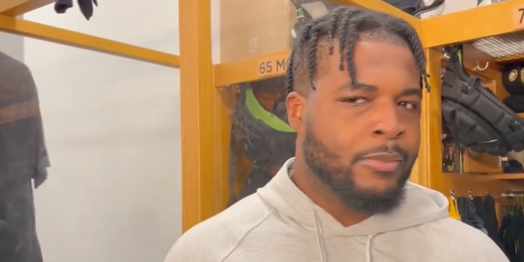 Pittsburgh Steelers RT Chuks Okorafor addresses the media about his benching, return to Steelers in 2024.