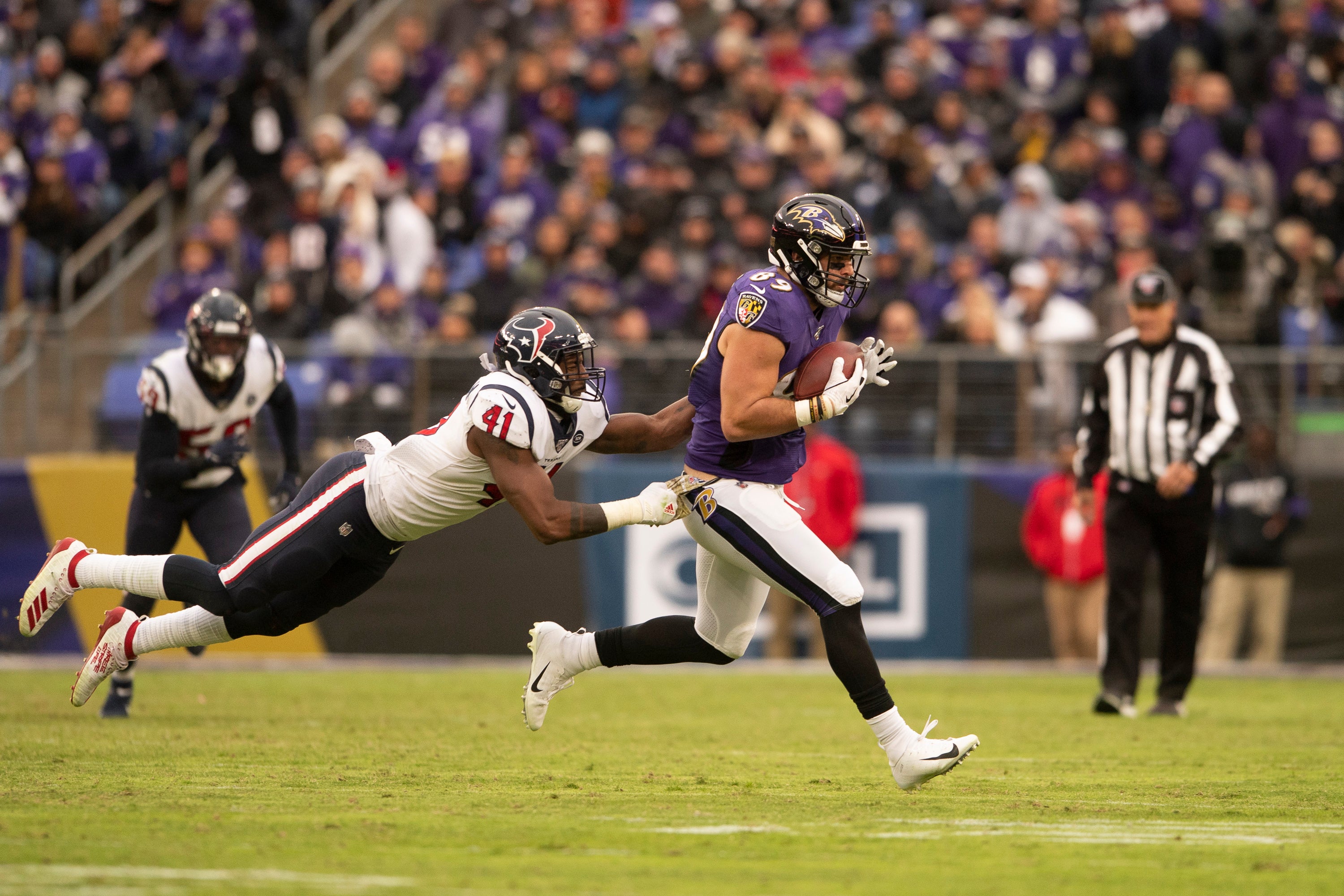 Houston texans Baltimore Ravens Mark Andrews