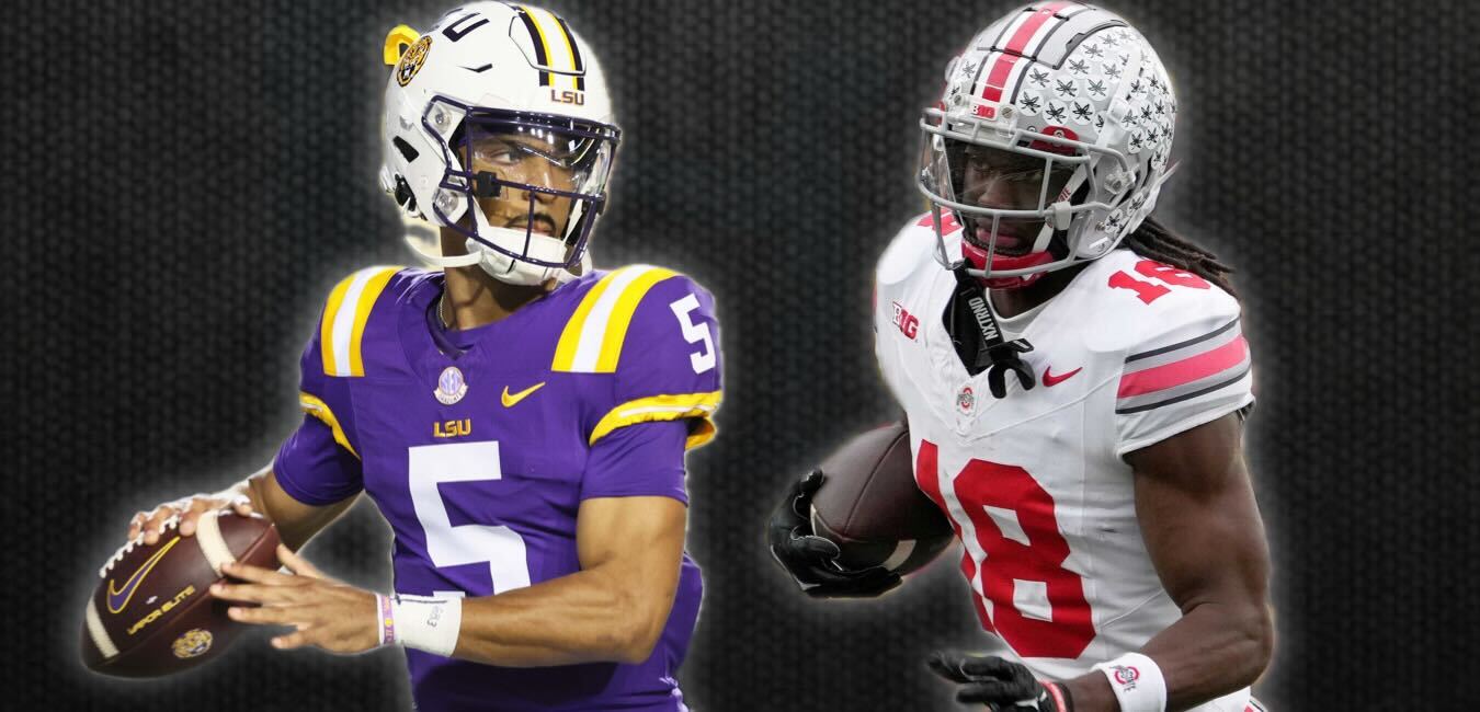 LSU QB Jayden Daniels and Ohio State WR Marvin Harrison are two of the likeliest picks for the New England Patriots.