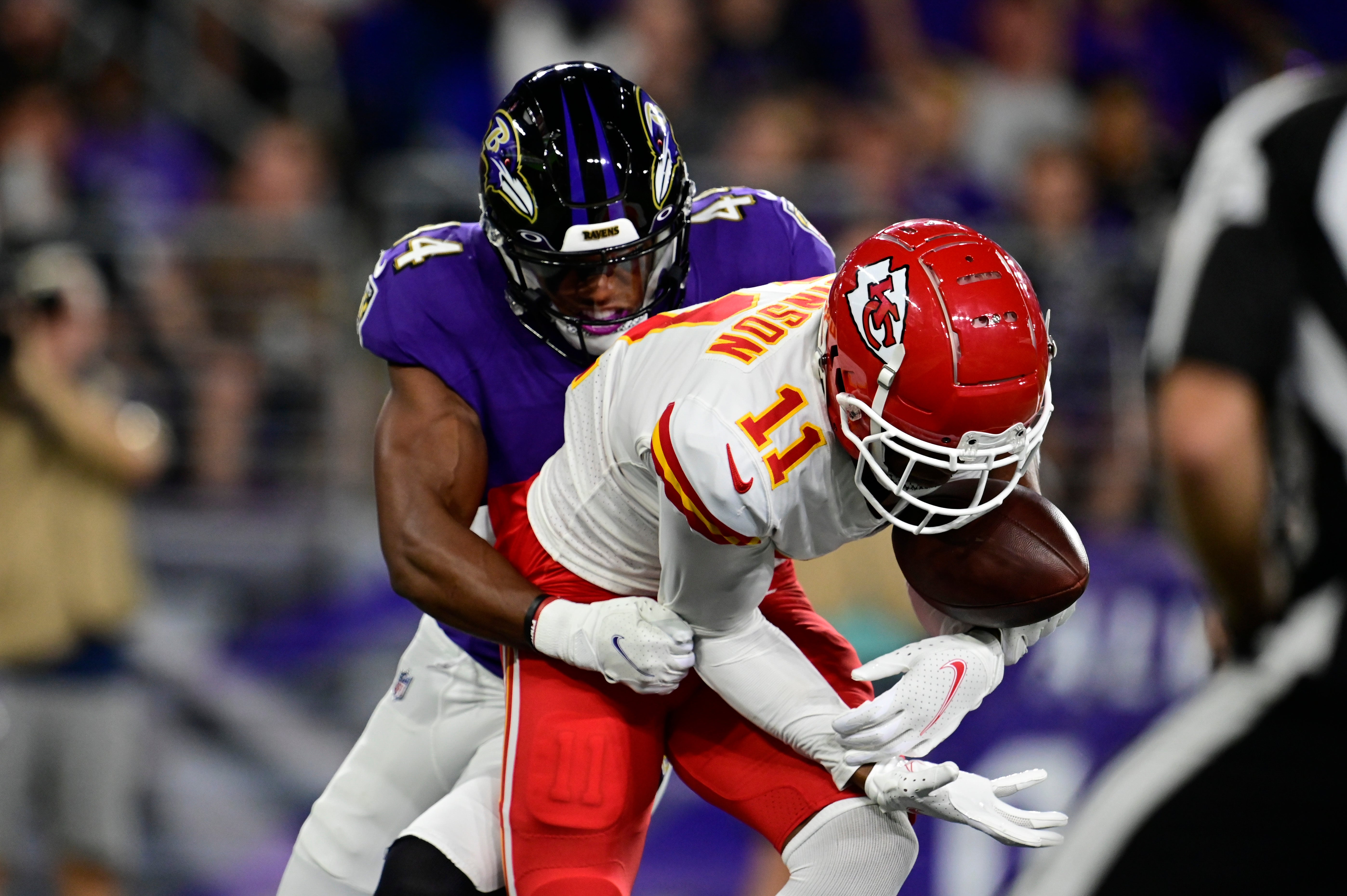 Kansas City Chiefs Baltimore Ravens Marlon Humphrey