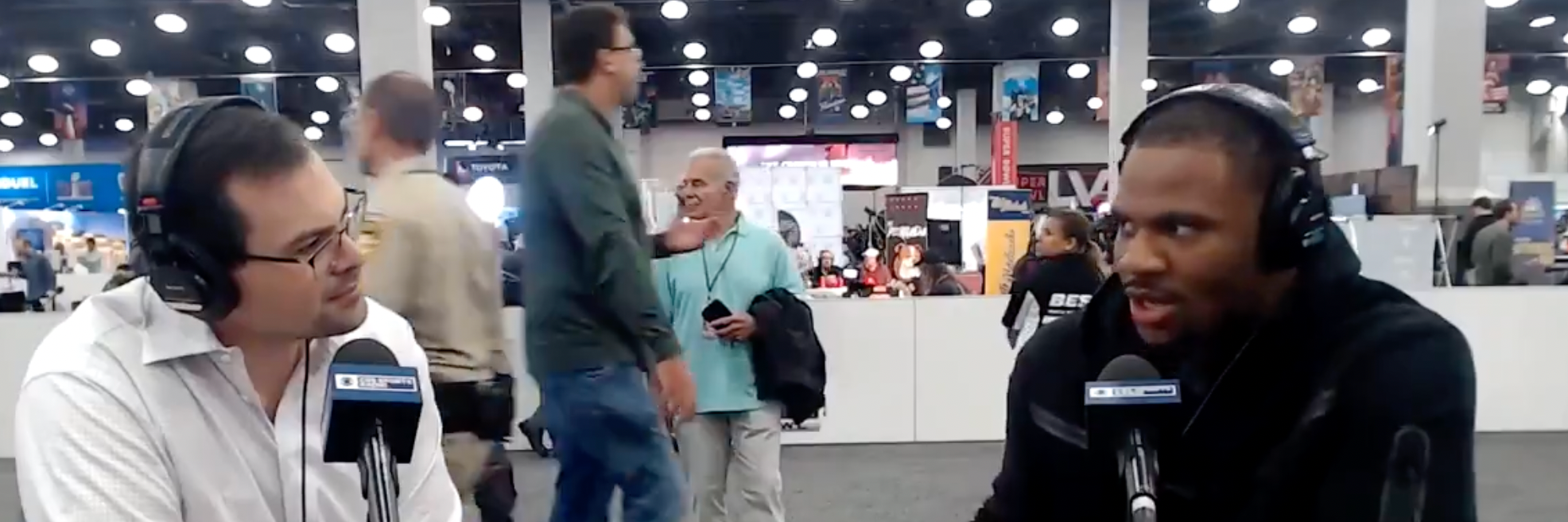 Dallas Cowboys Pro Bowl defender Micah Parsons says Pittsburgh Steelers' former DPOY T.J. Watt isn't a top-five pass rusher in the NFL at Radio Row ahead of Super Bowl 58