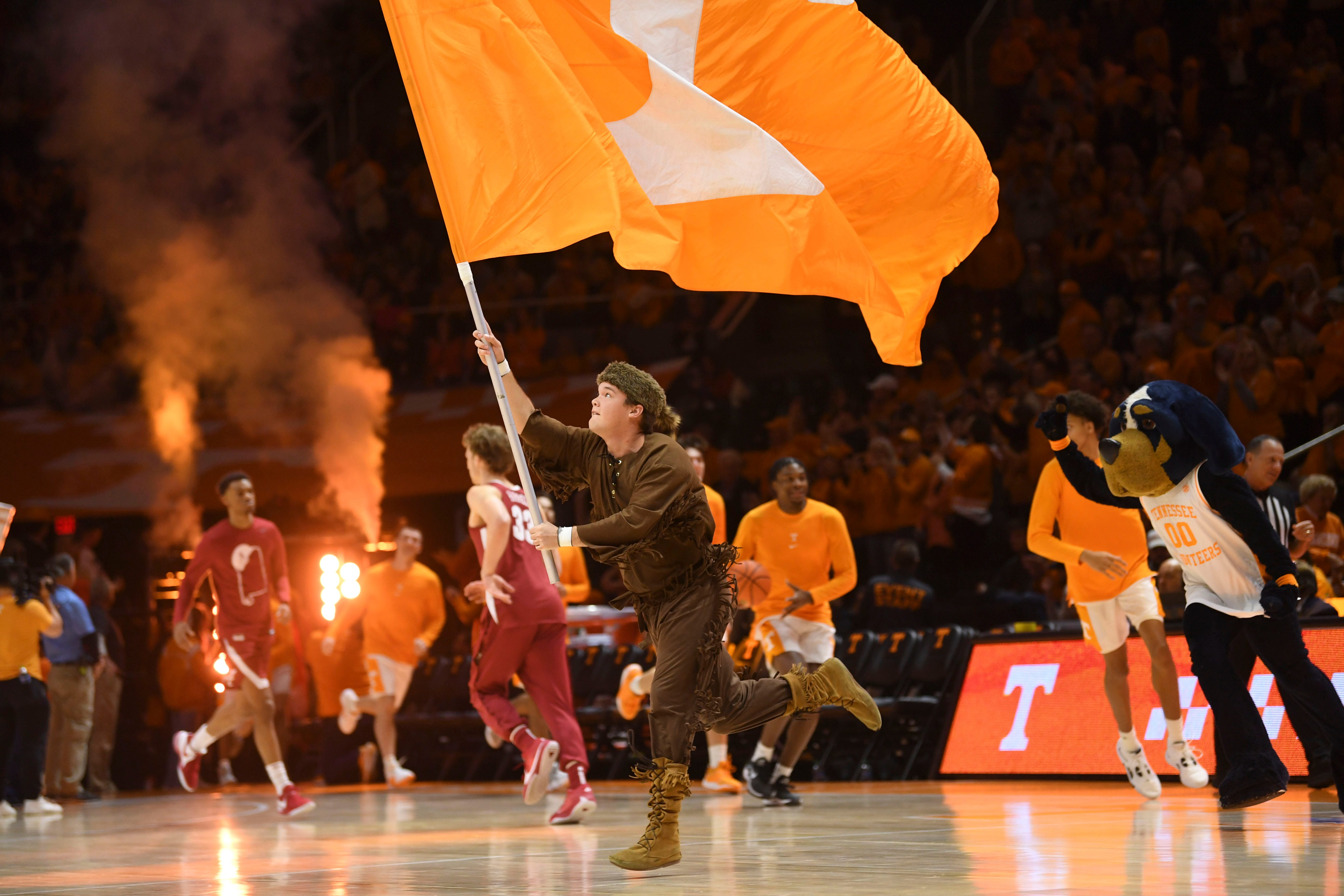Tennessee basketball plays Alabama in an NCAA game at the Thompson-Boling Arena at Food City Center, Saturday, Jan. 20, 2024.