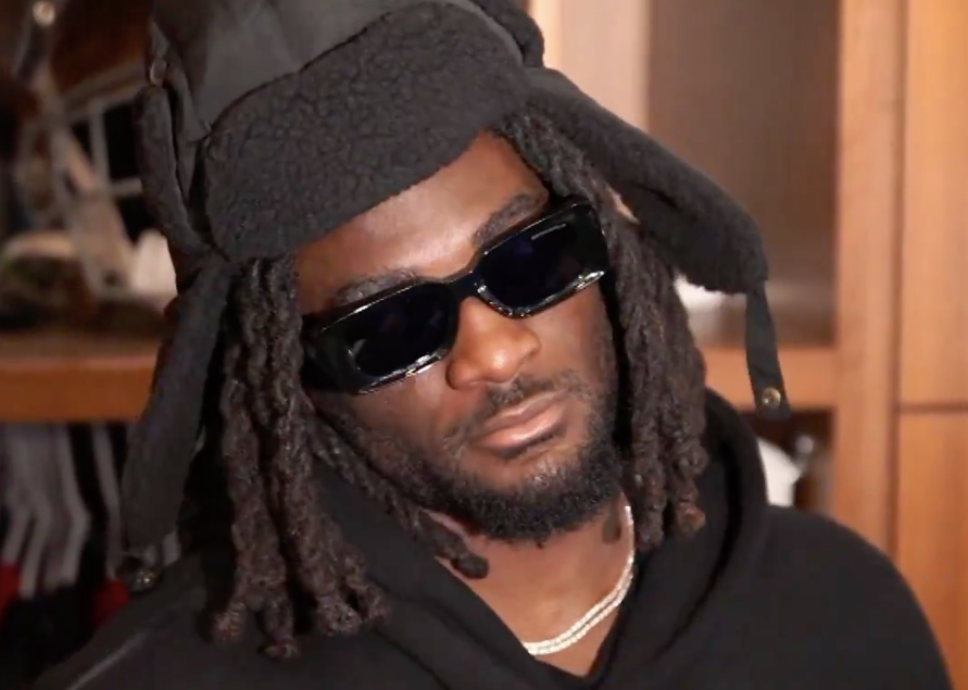 San Francisco 49ers wide receiver Brandon Aiyuk addresses the media following the team's Super Bowl LVIII loss to the Kansas City Chiefs.