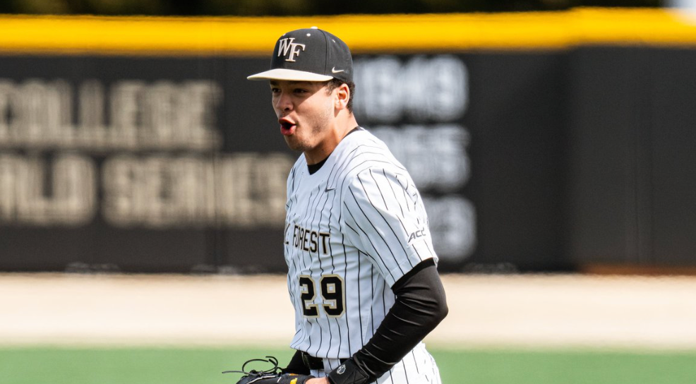 Tennessee Wake Forest Basbeall