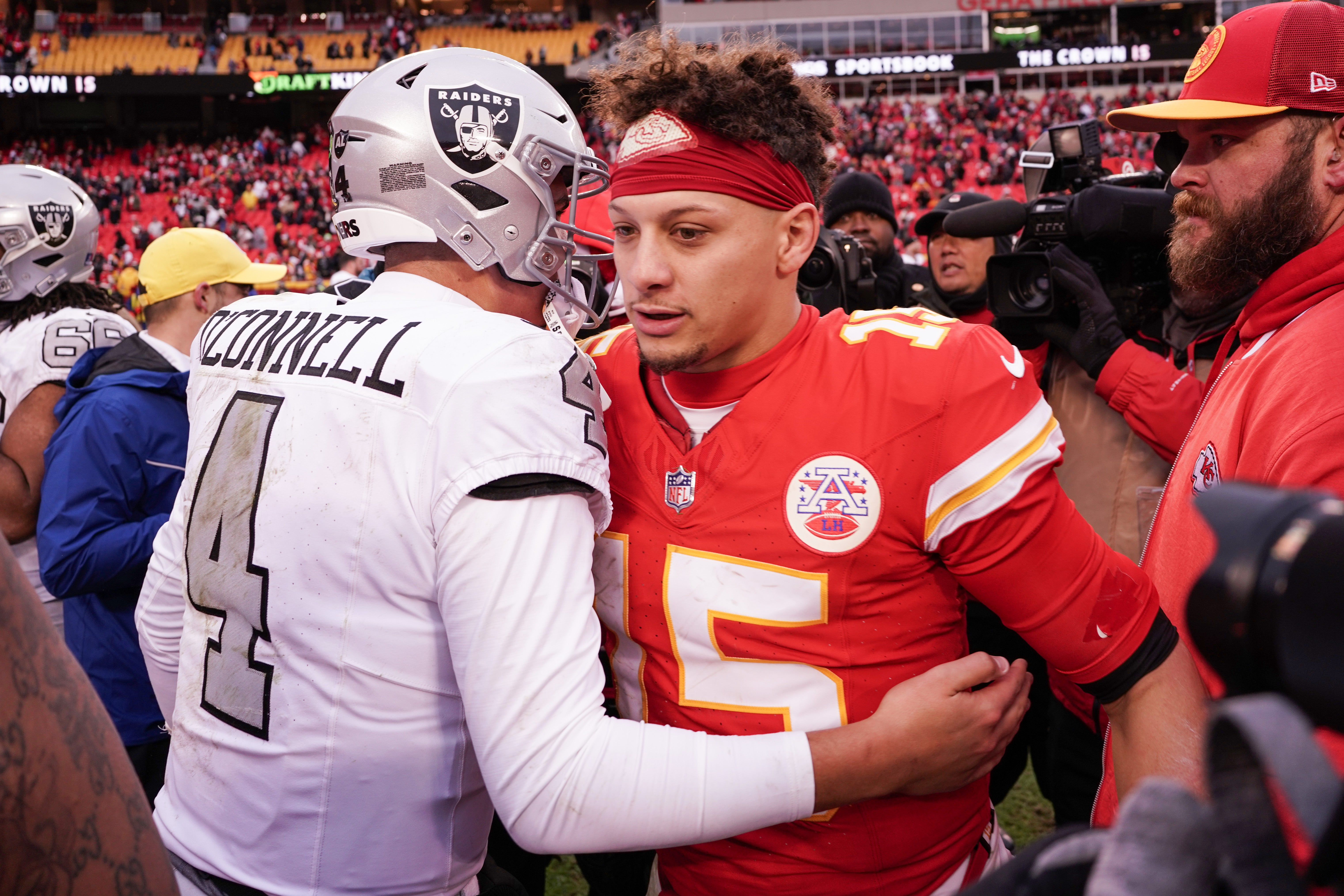 Patrick mahomes Las vegas Raides