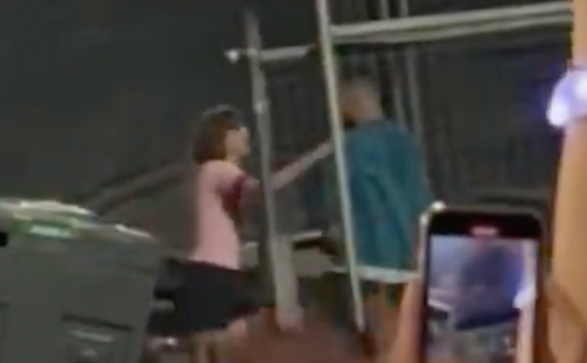 Taylor Swift and Travis Kelce embrace after her Eras Tour show in Sydney