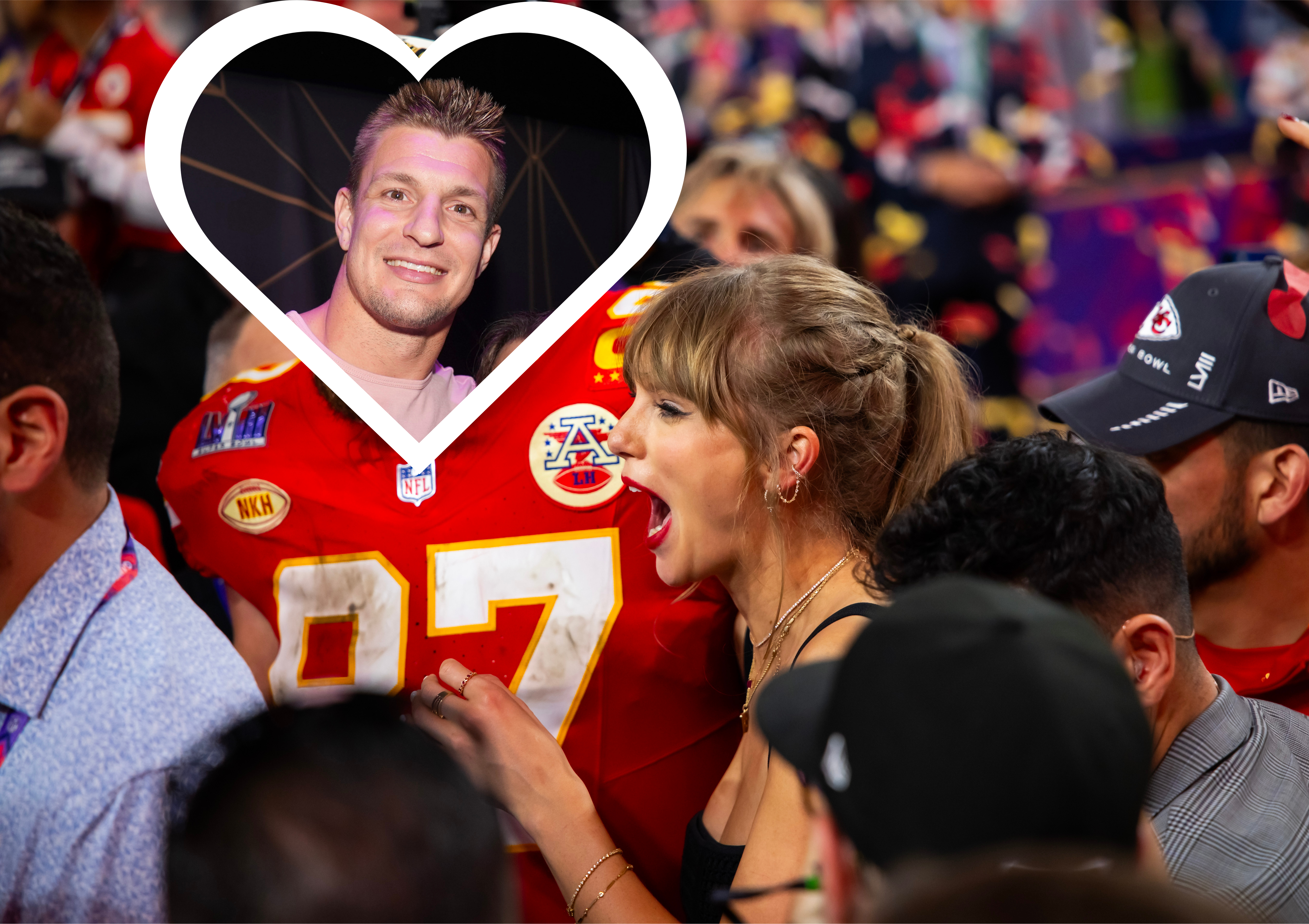 Robert Kraft jokingly says that Taylor Swift should be dating Rob Gronkowski instead of Travis Kelce