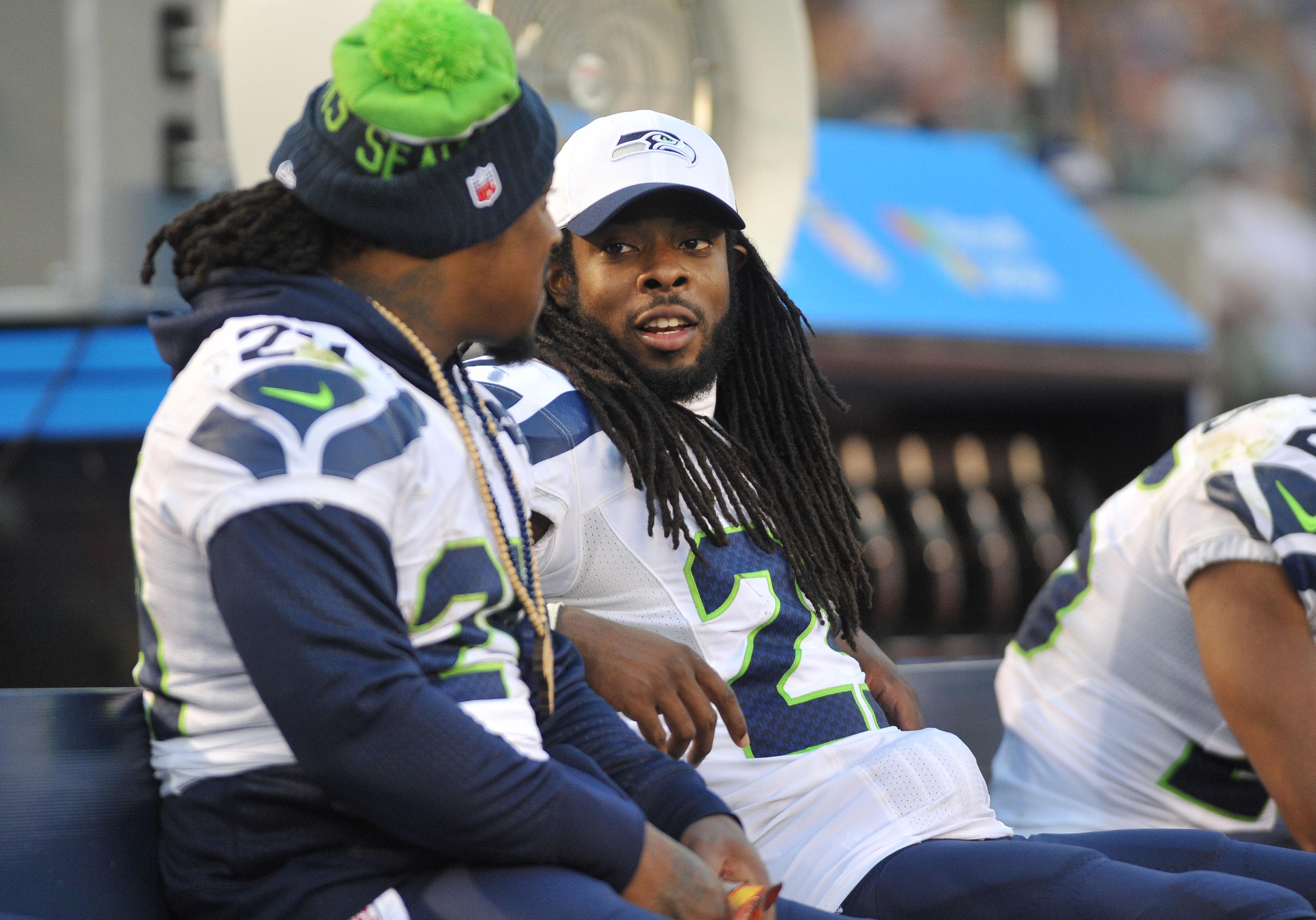 richard sherman and marshawn lynch