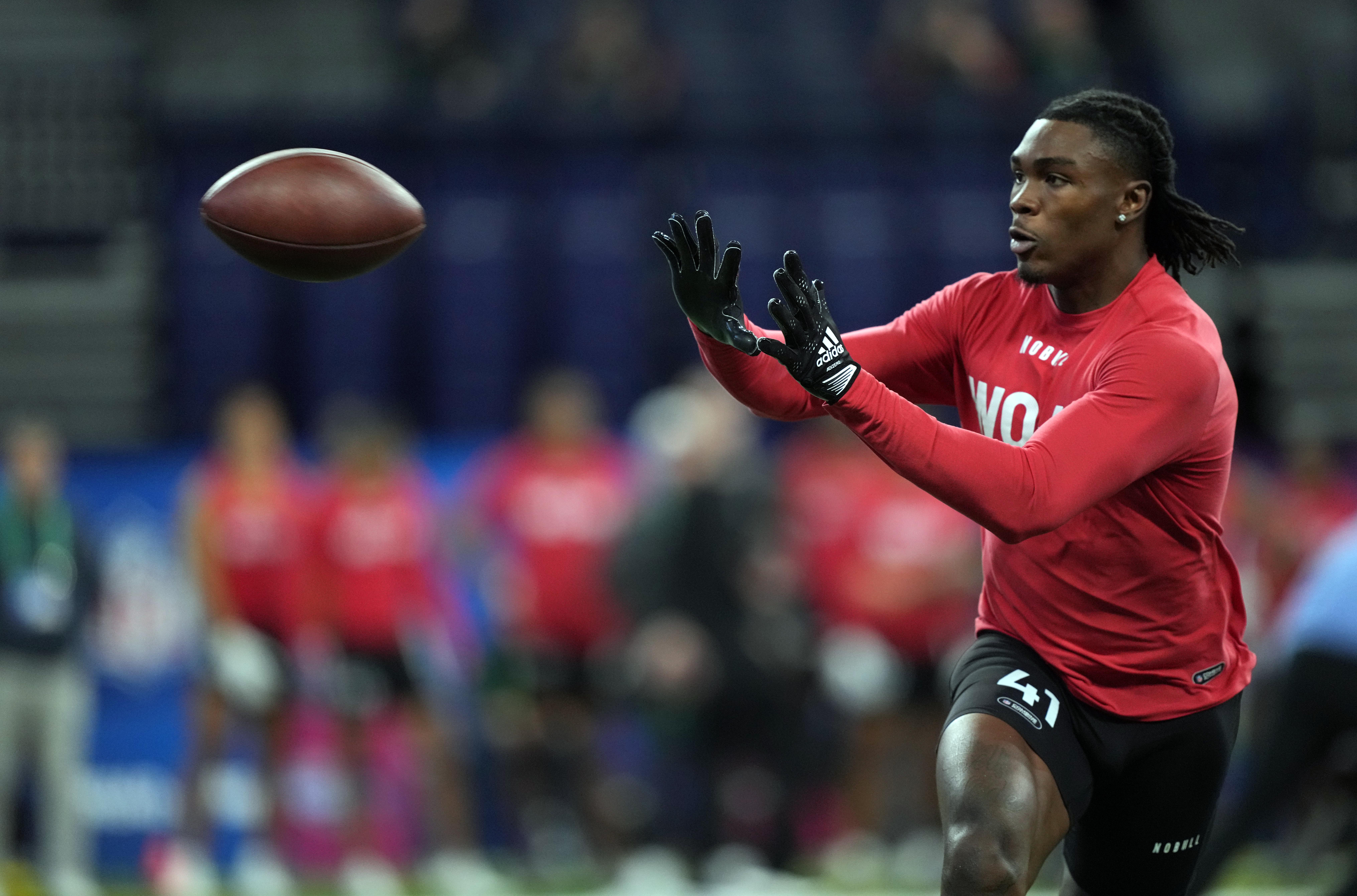 Rashee Rice Kansas City Chiefs NFL Draft Combine