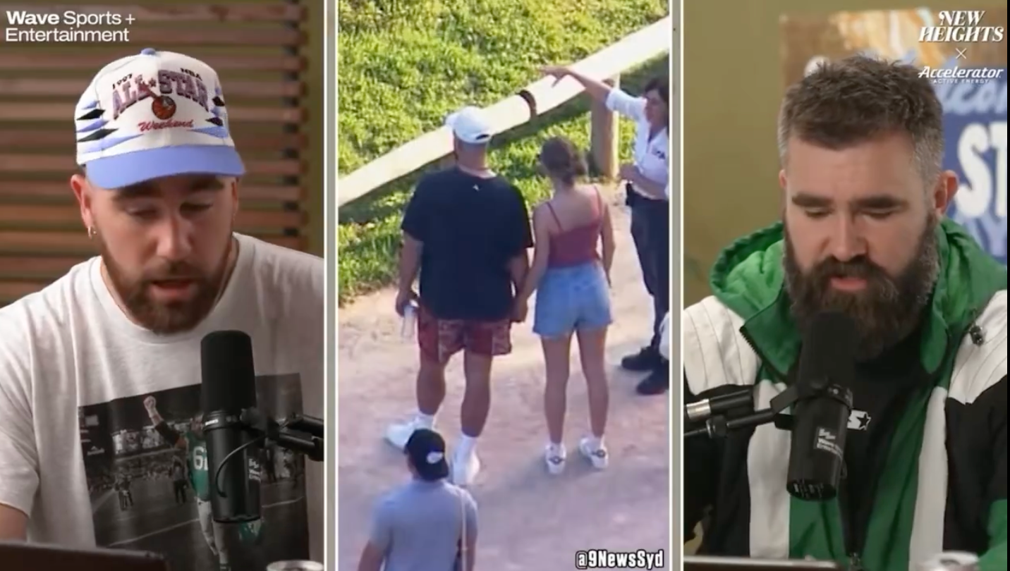 Travis Kelce talks about his adventures in Syndey, Australia with Taylor Swift