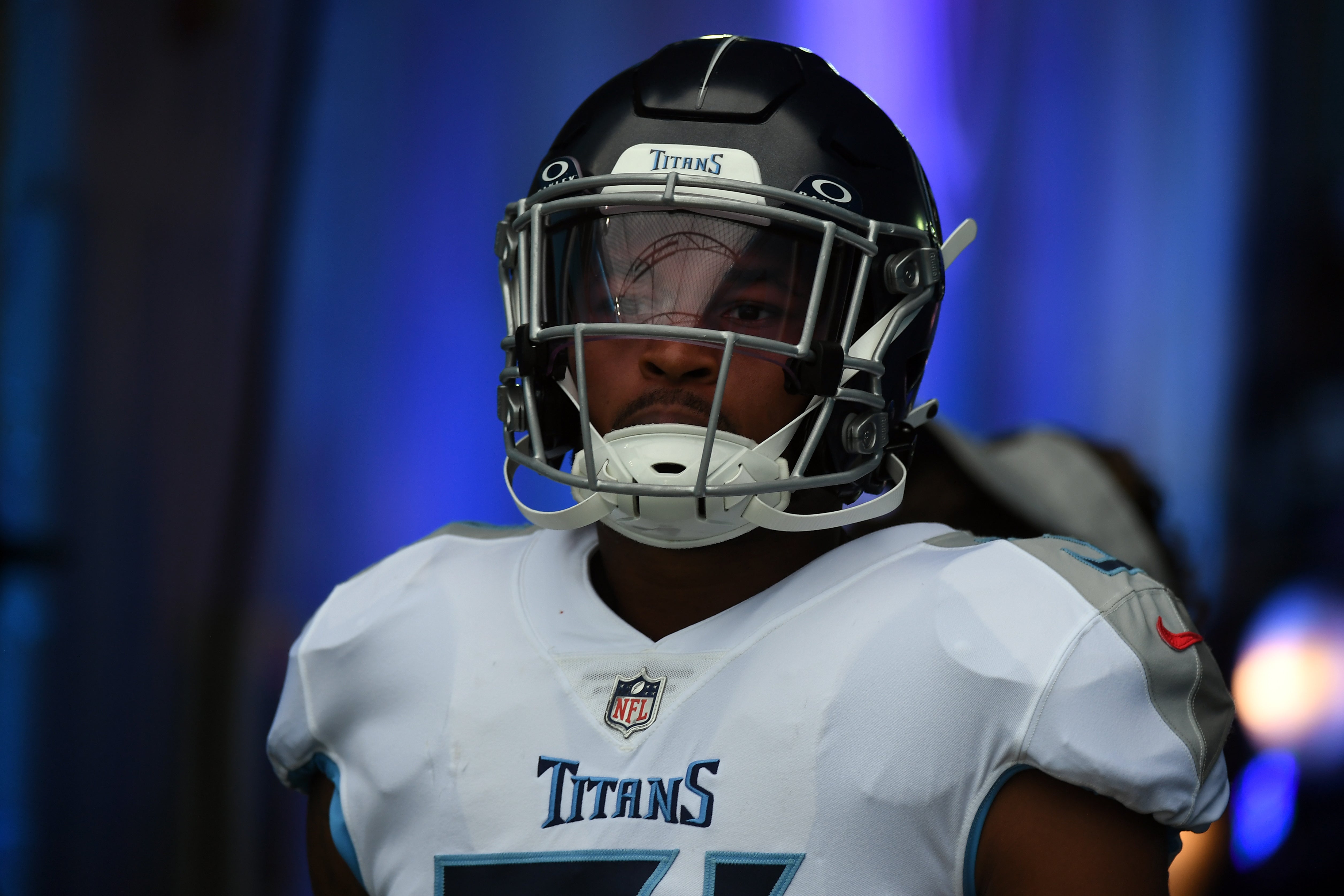 Tennessee Titans safety Kevin Byard (31) takes the field before the game against the Los Angeles Chargers at Nissan Stadium. Christopher Hanewinckel-USA TODAY Sports