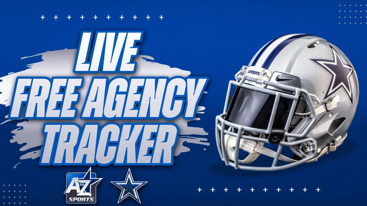 Dallas Cowboys' 2024 free agency tracker.