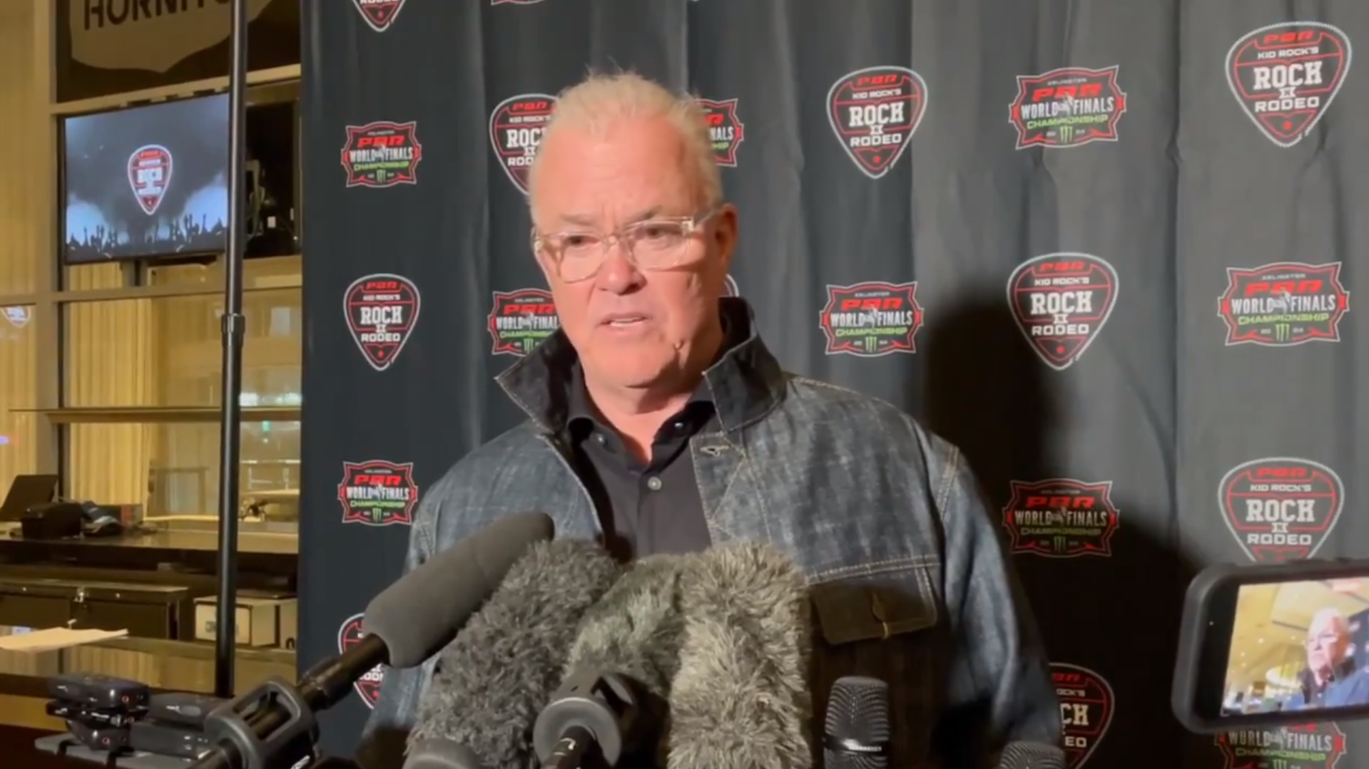 Stephen Jones talks to the media about Cowboys fans being frustrated.