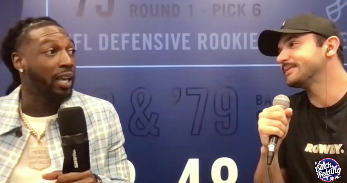 Calvin Ridley talks about joining the Tennessee Titans with 104-5 The Zone's Buck Reising.